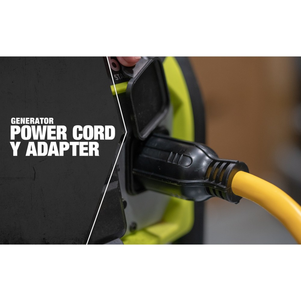 Coleman Cable 01924 Generator Power Cord Adapter, 12/4, 3-Foot