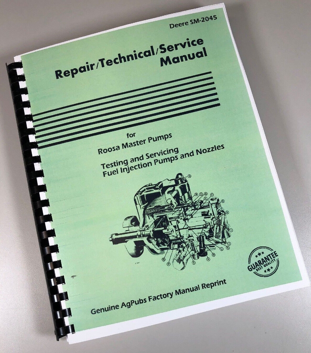 Service Manual For John Deere Diesel Bendix Scintilla Fuel Injection Pump Nozzle