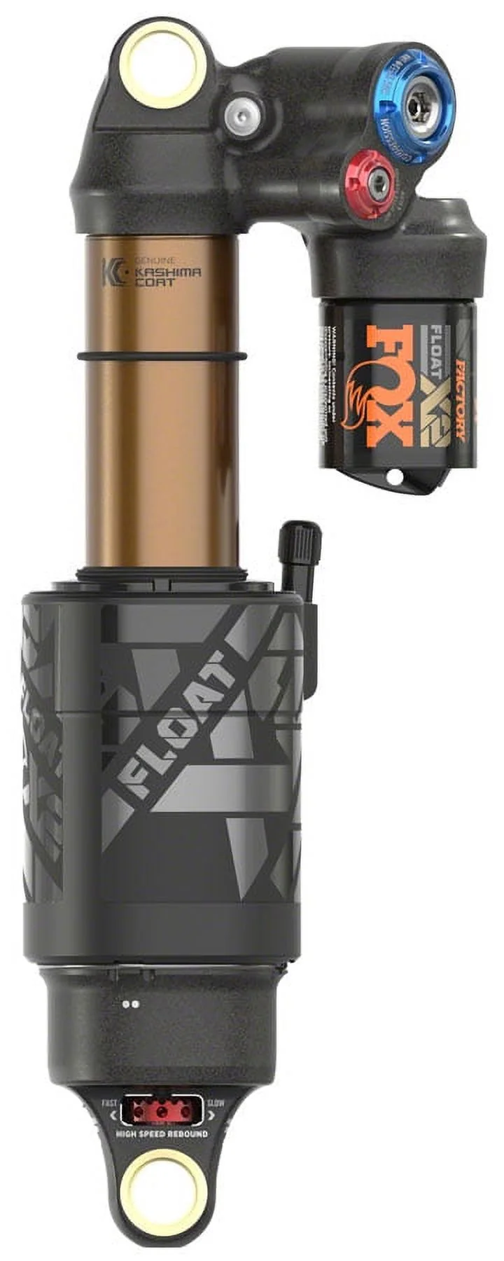 FOX FLOAT X2 Factory Rear Shock - Standard, 9.5 x 3