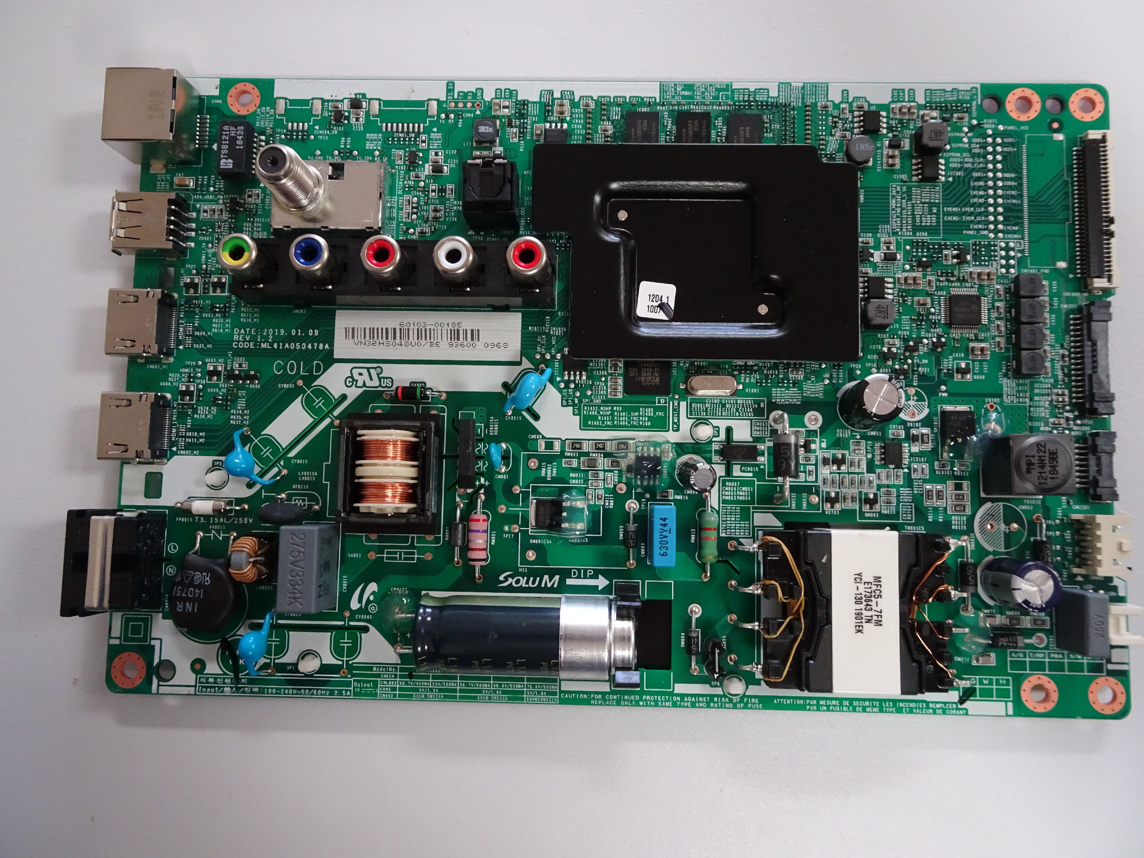 Samsung UN32M4500BFXZA Main Board (60103-00185) BN81-17674A