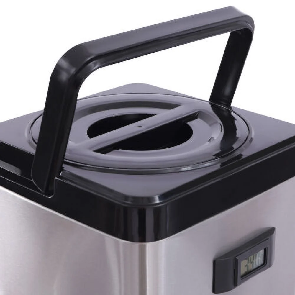 12L Insulated Beverage Dispenser Hot & Cold Tea Water Dispenser Stainless Steel