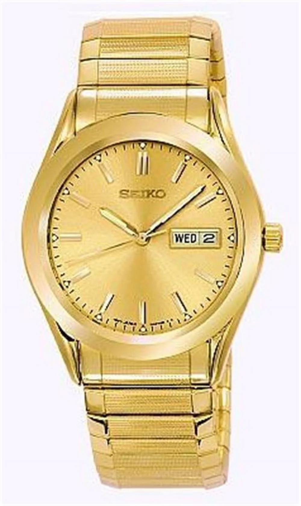 Seiko Men's Day Date Flex Band Watch SGFA02