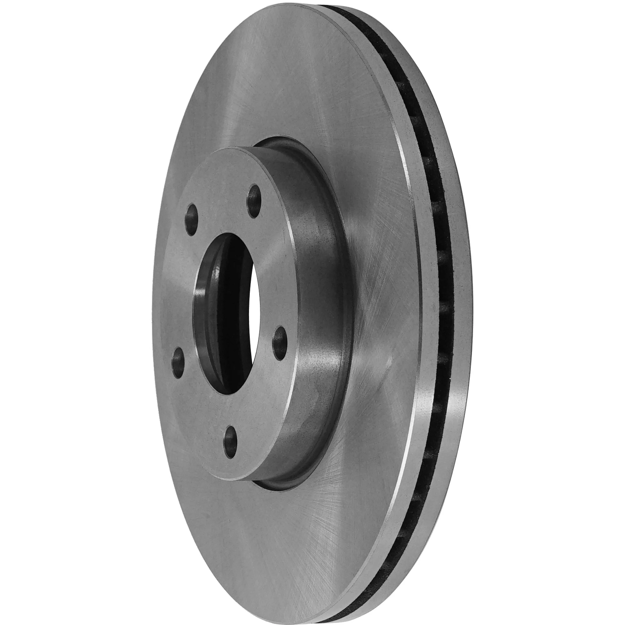 Front Side Brake Disc Plain Surface Vented 5 Lugs Pro-Line Series fits 2004-2013 Mazda 3