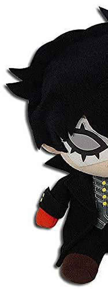 Great Eastern Entertainment Persona 5 Game Joker Phantom Thief Sitting Pose Plush, 6-inch