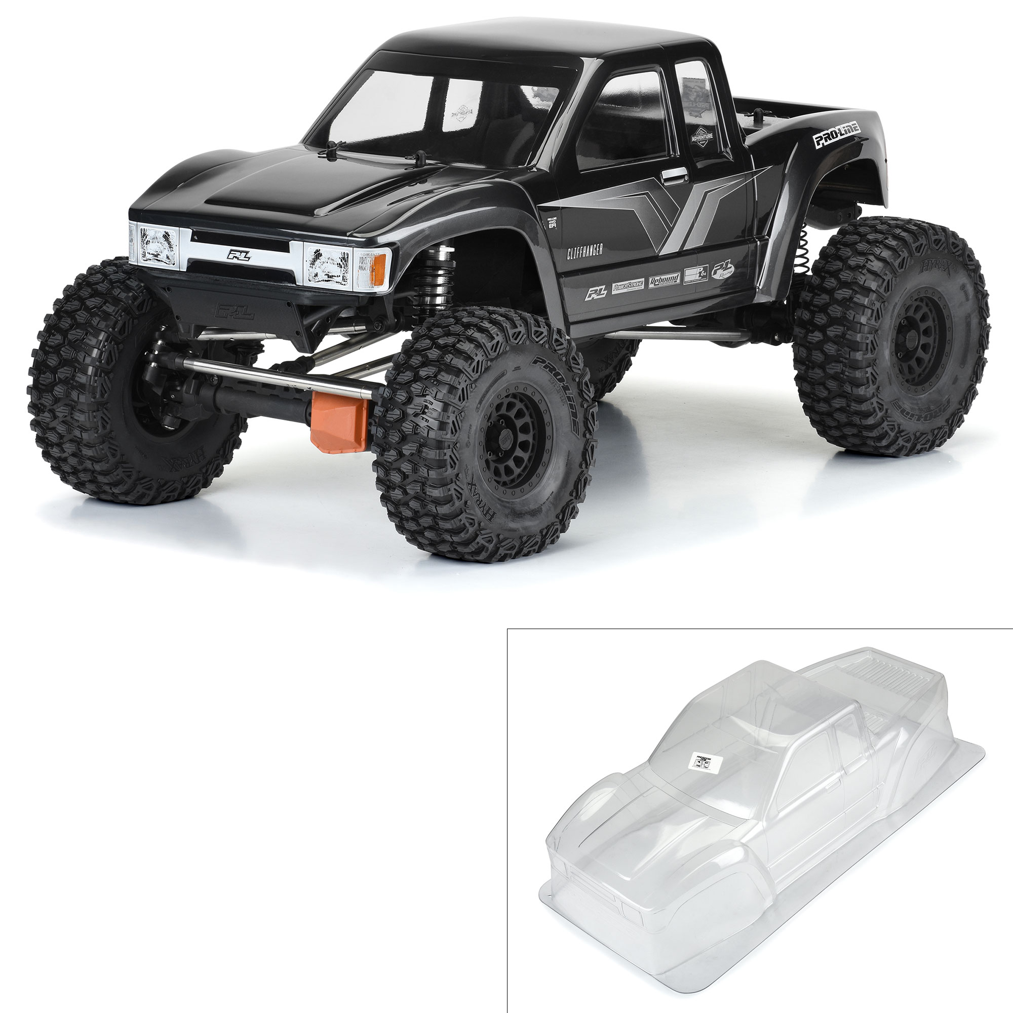 Pro-Line Racing 1/6 Cliffhanger High Performance Clr Body for SCX6 PRO361200 Car/Truck  Bodies wings & Decals