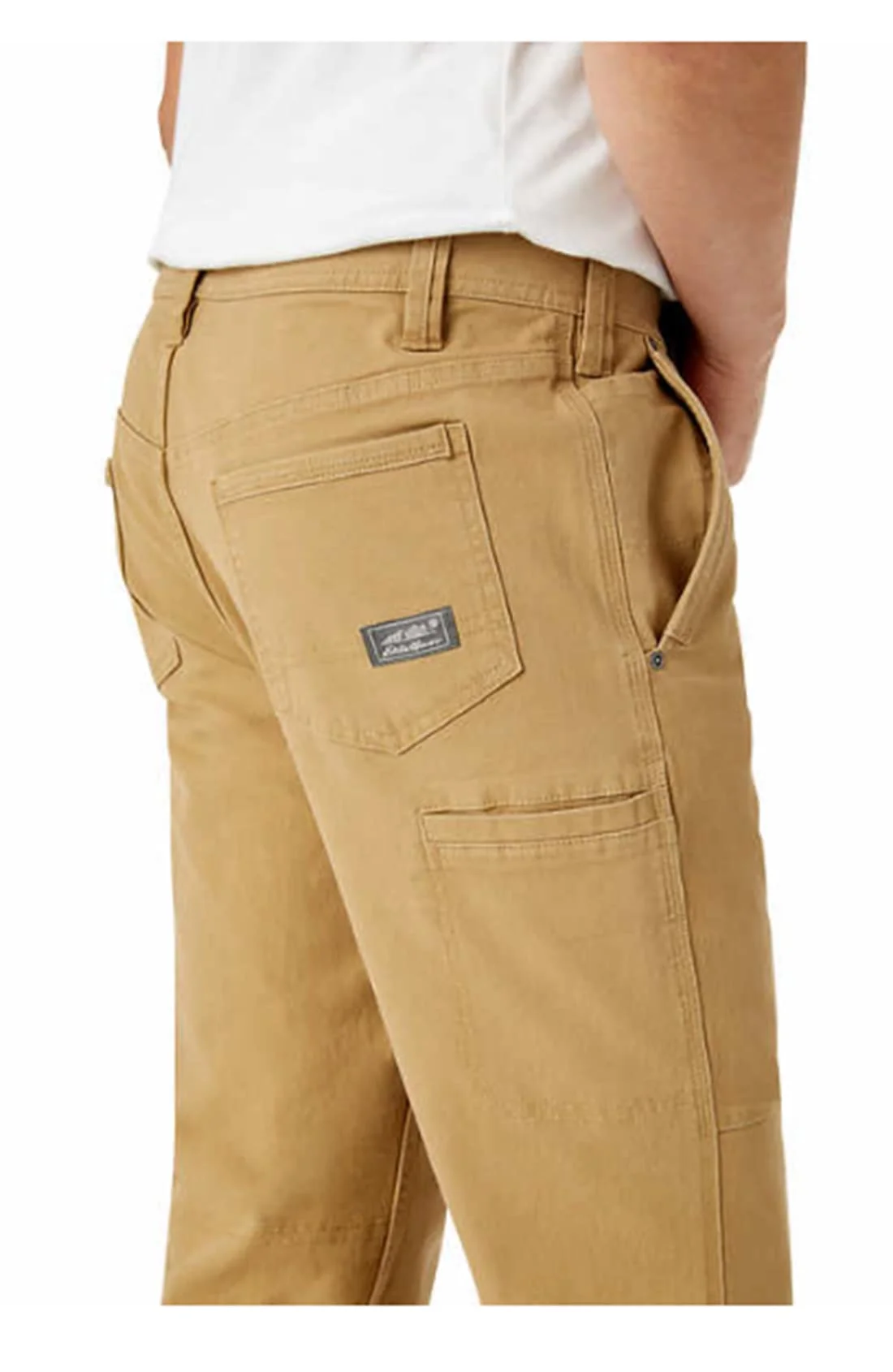 Eddie Bauer Men's Relaxed Fit Utility Pants (Saddle 36x30)