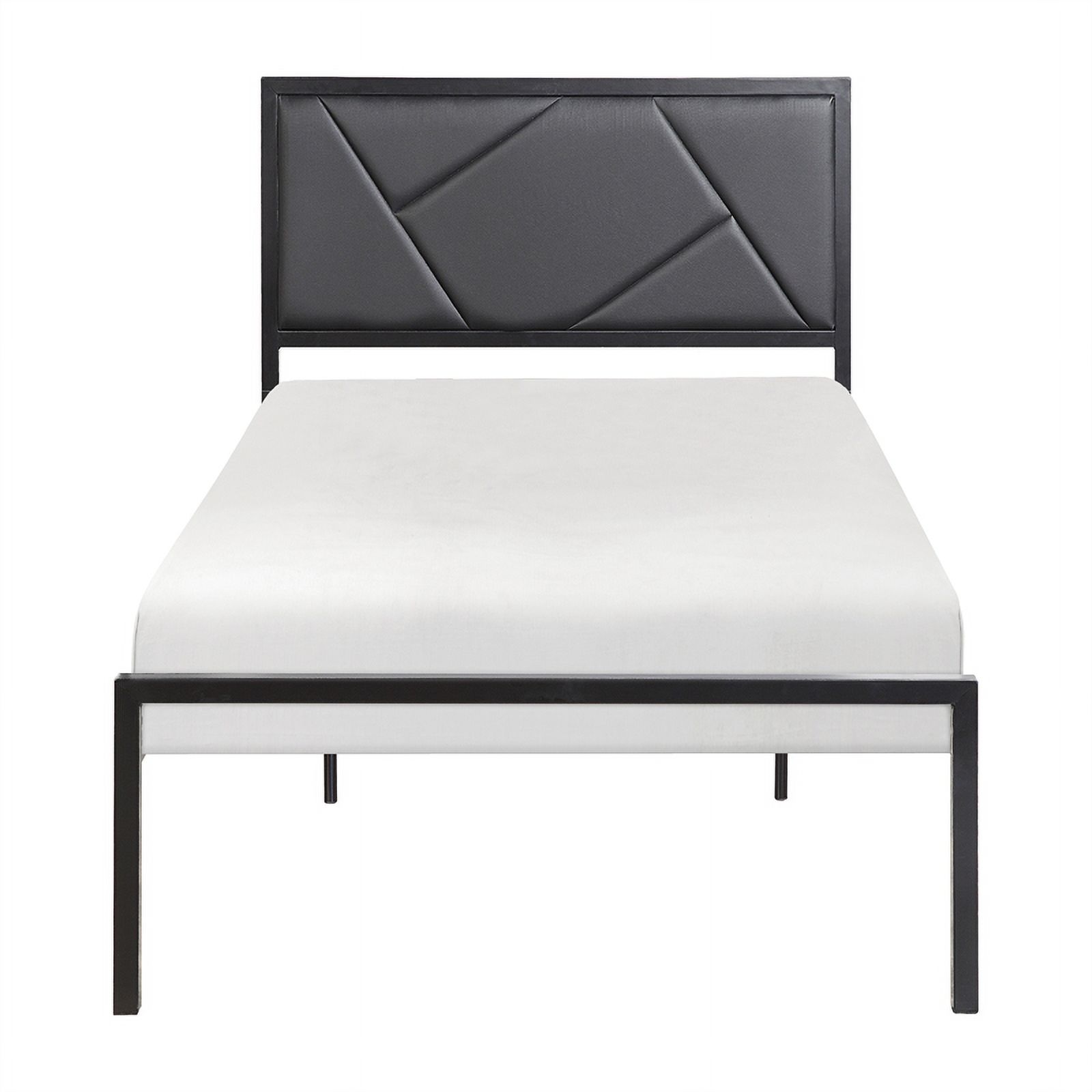 Lexicon Keegan Twin Metal Platform Bed in Black