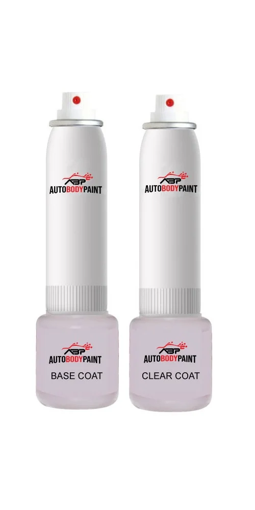 ABP Touch Up Basecoat Plus Clearcoat Spray Paint Kit Compatible with Dark Cherry Metallic Optima Kia Motors (IRR)