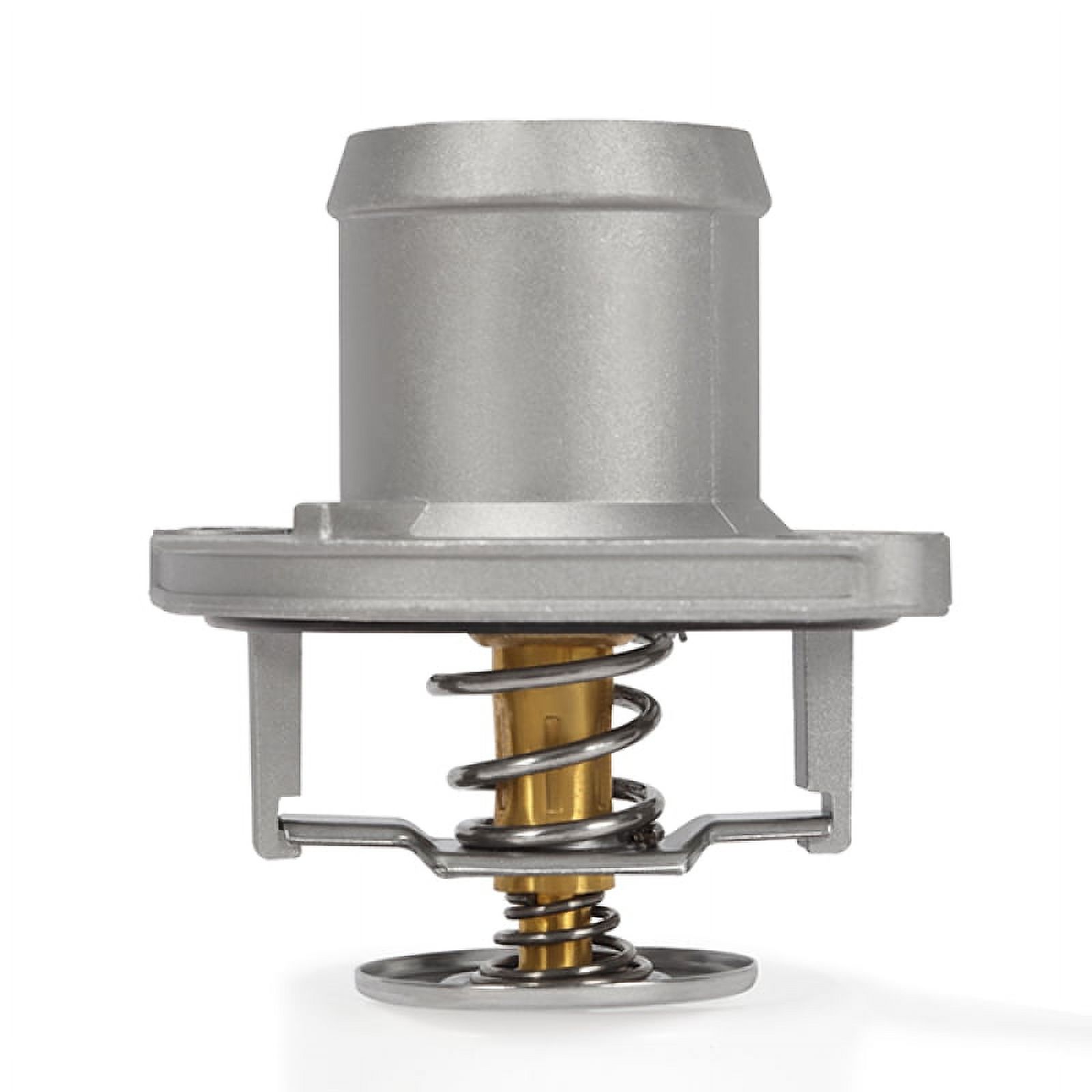 Mishimoto MMTS-F2D-03CL Low Temp Thermostat & Housing Compatible With Ford 6.0 Powerstroke 2003-2007