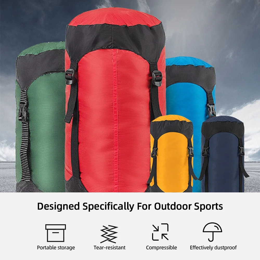 moobody Sleeping Bag Storage Bag Compression Sack Small 5，35L 40D Ripstop, Convenient Solution for Storing Outdoor Gear