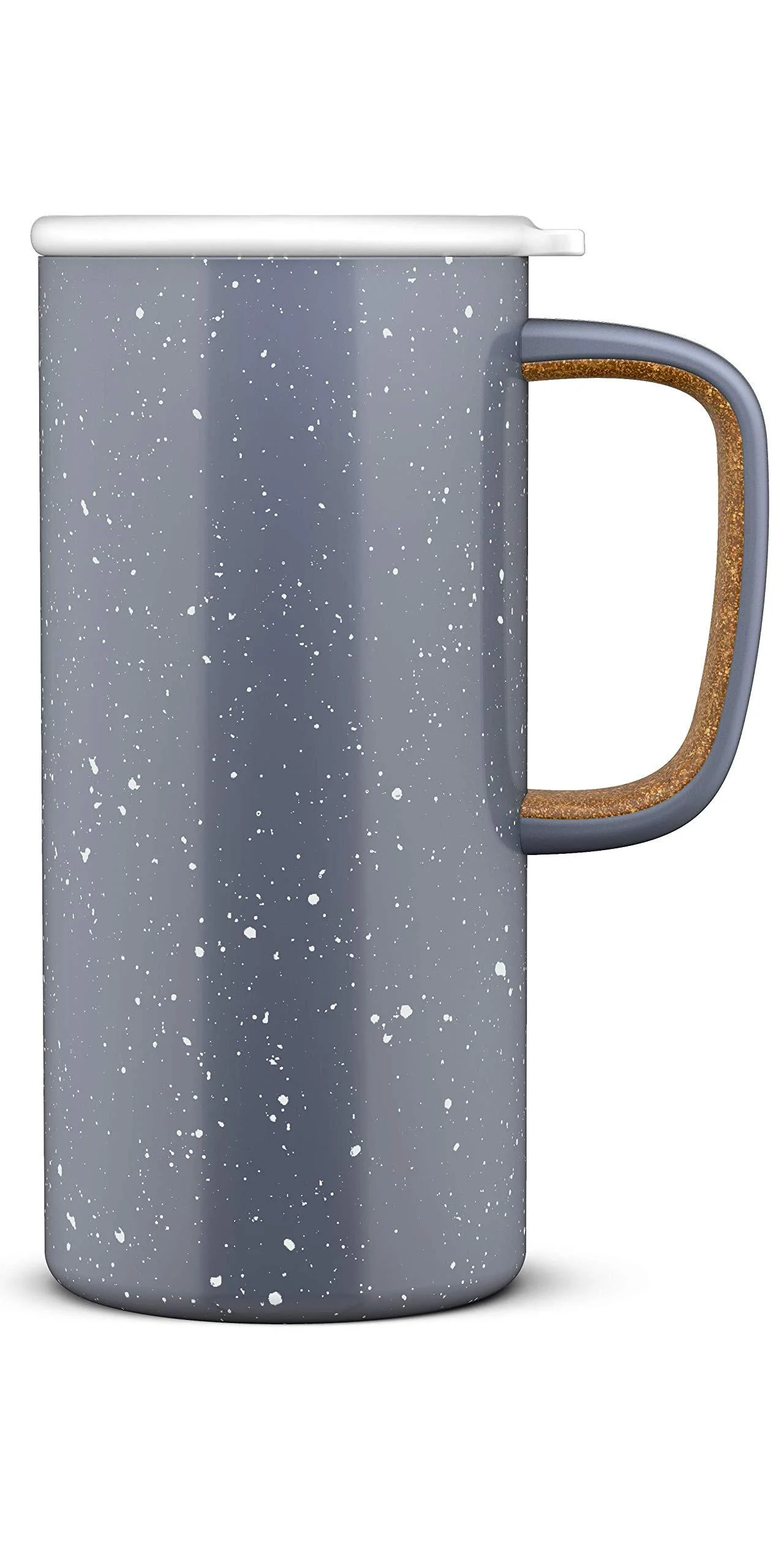 Ello Campy Vacuum Insulated Stainless Steel Water Bottle with Slider Lid, 16 Ounce Avalon Sea