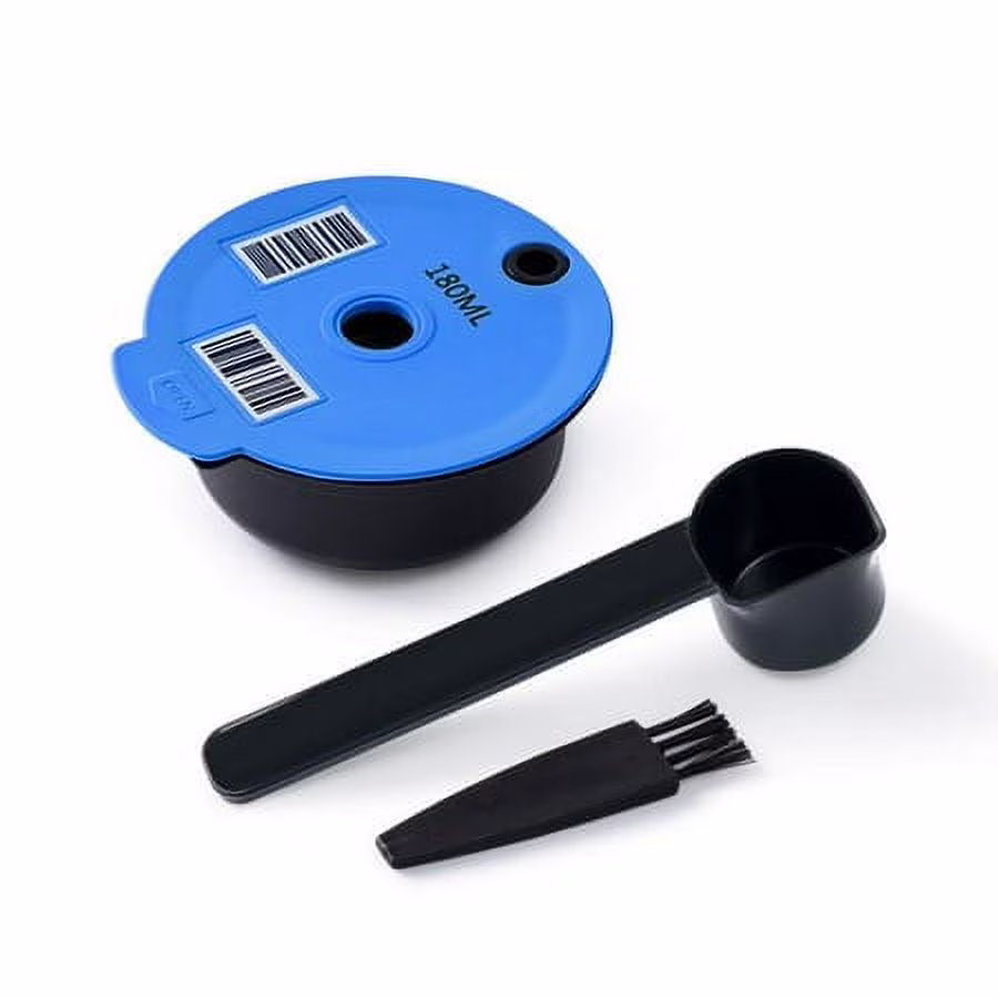 i Cafilas Tassimo Refillable Pods Reusable Capsules for Bosch Machine, 180ML