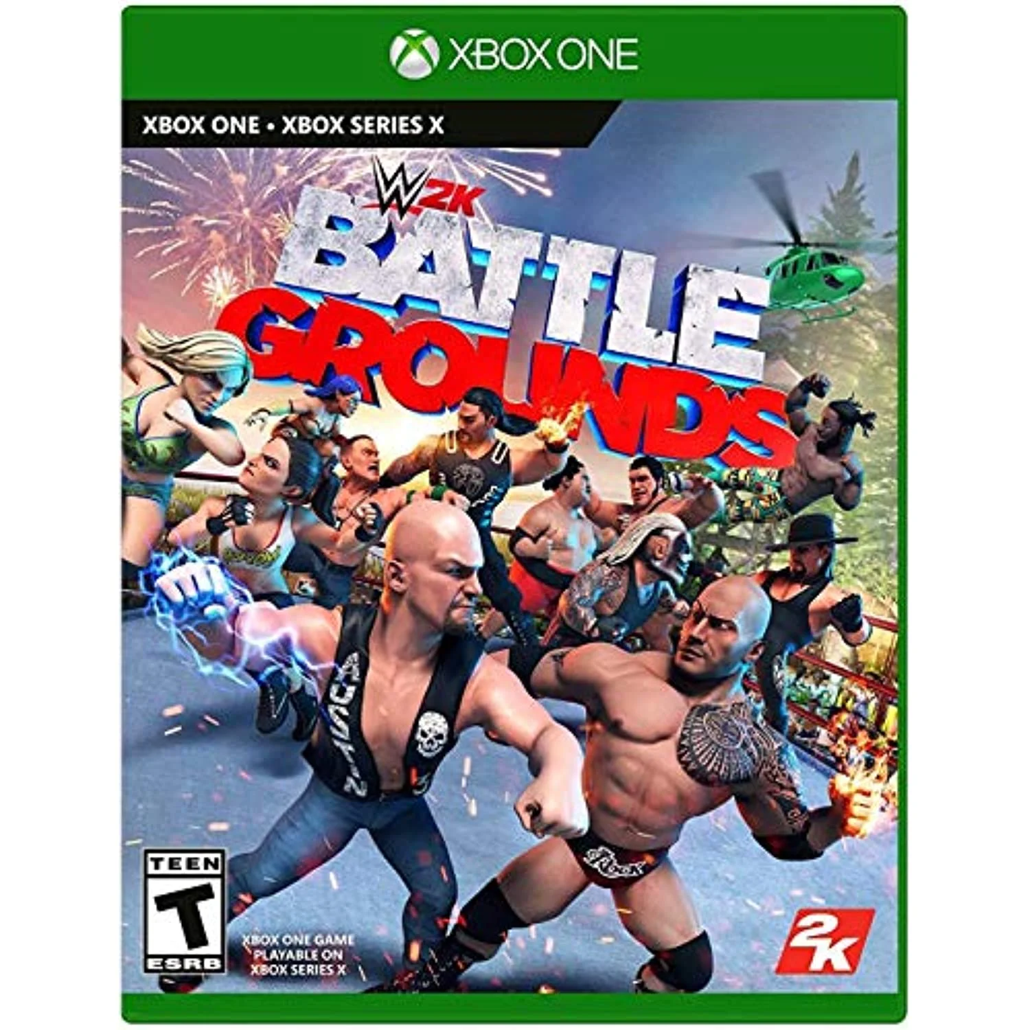 WWE 2K Games Battlegrounds - Xbox One Standard Edition