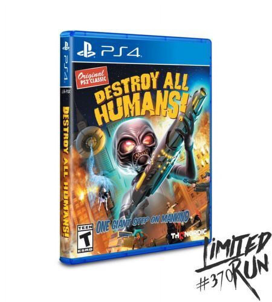 Destroy All Humans! PS2 Classic Ed. Limited Run #370 [PS4 Action Shooter] NEW