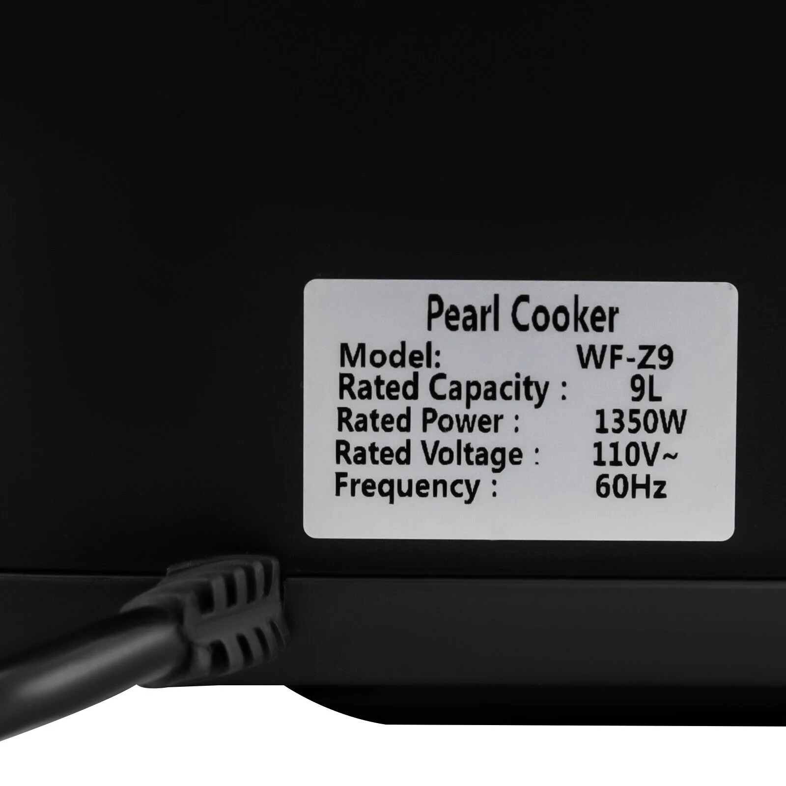 ZhdnBhnos 9L/2.38Gal Commercial Boba Cooker Pot 1350W 110V Automatic Pearl Tapioca Cooker with Touchscreen Bubble Tea Milk Tea Maker