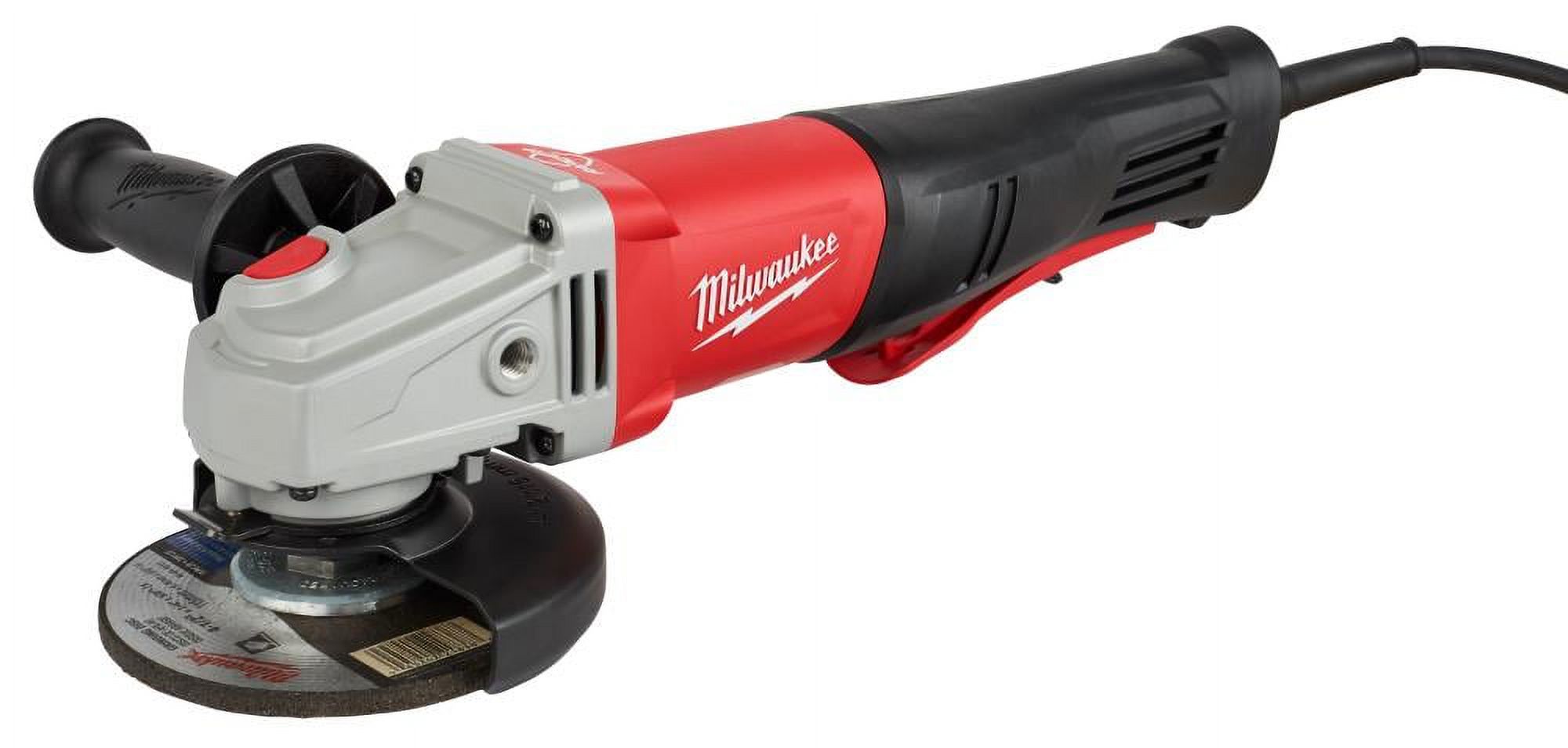 Milwaukee-6143-31 11Amp 4-1/2In - 5In Braking Grinder with No-Lock Paddle Switch