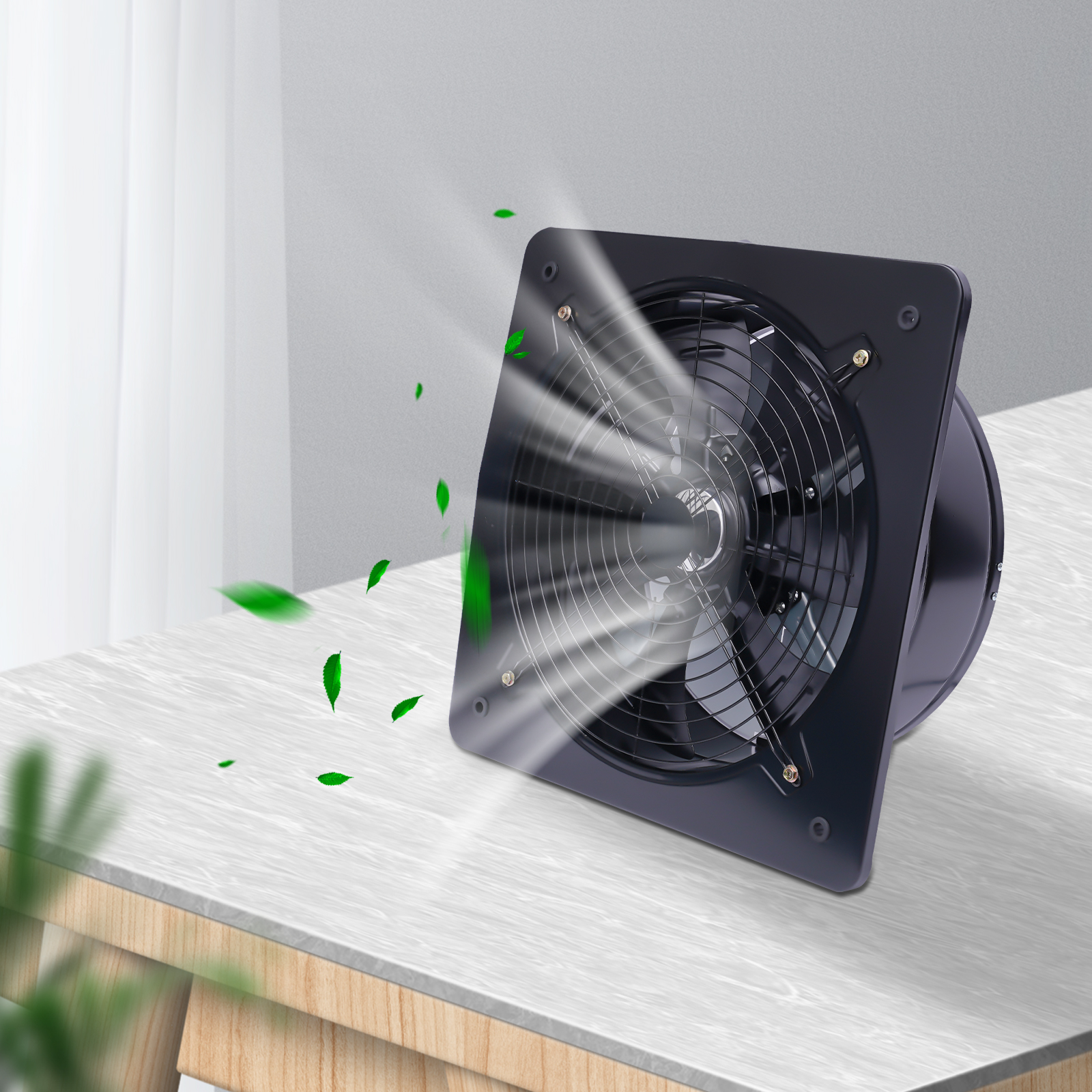 16'' Axial Flow Fan Air Exhaust Fan Bathroom Ventilation Fan Explosion-proof