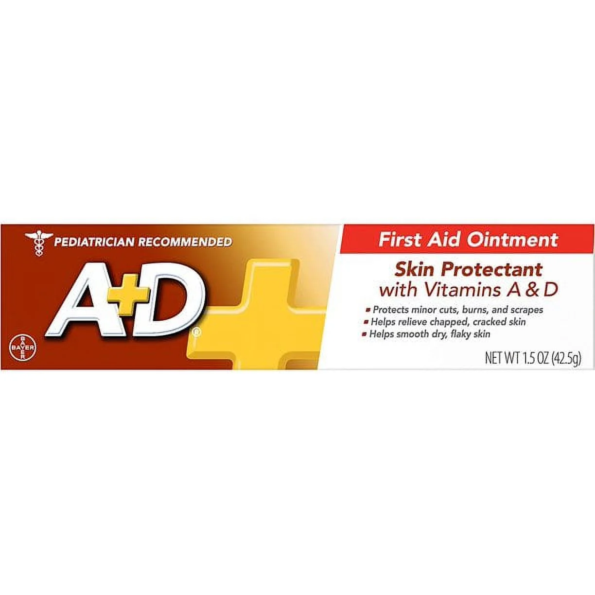 A+D First Aid Ointment Protectant Skin Vitamin Dry Skin 1.5 oz, Pack of 6