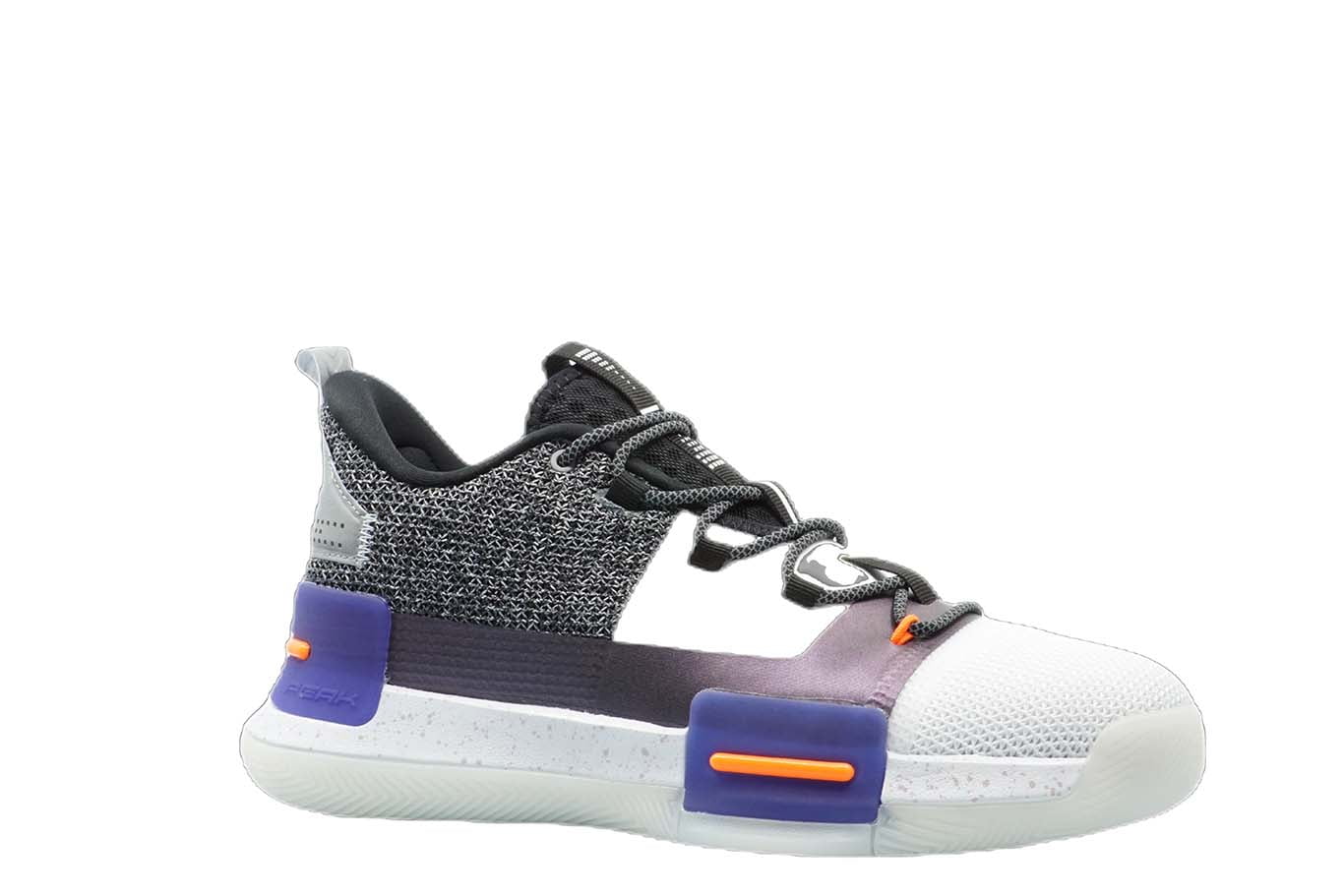 [E94451] Mens Peak Taichi Flash Lou Williams Team White Purple Basketball Shoes - 7