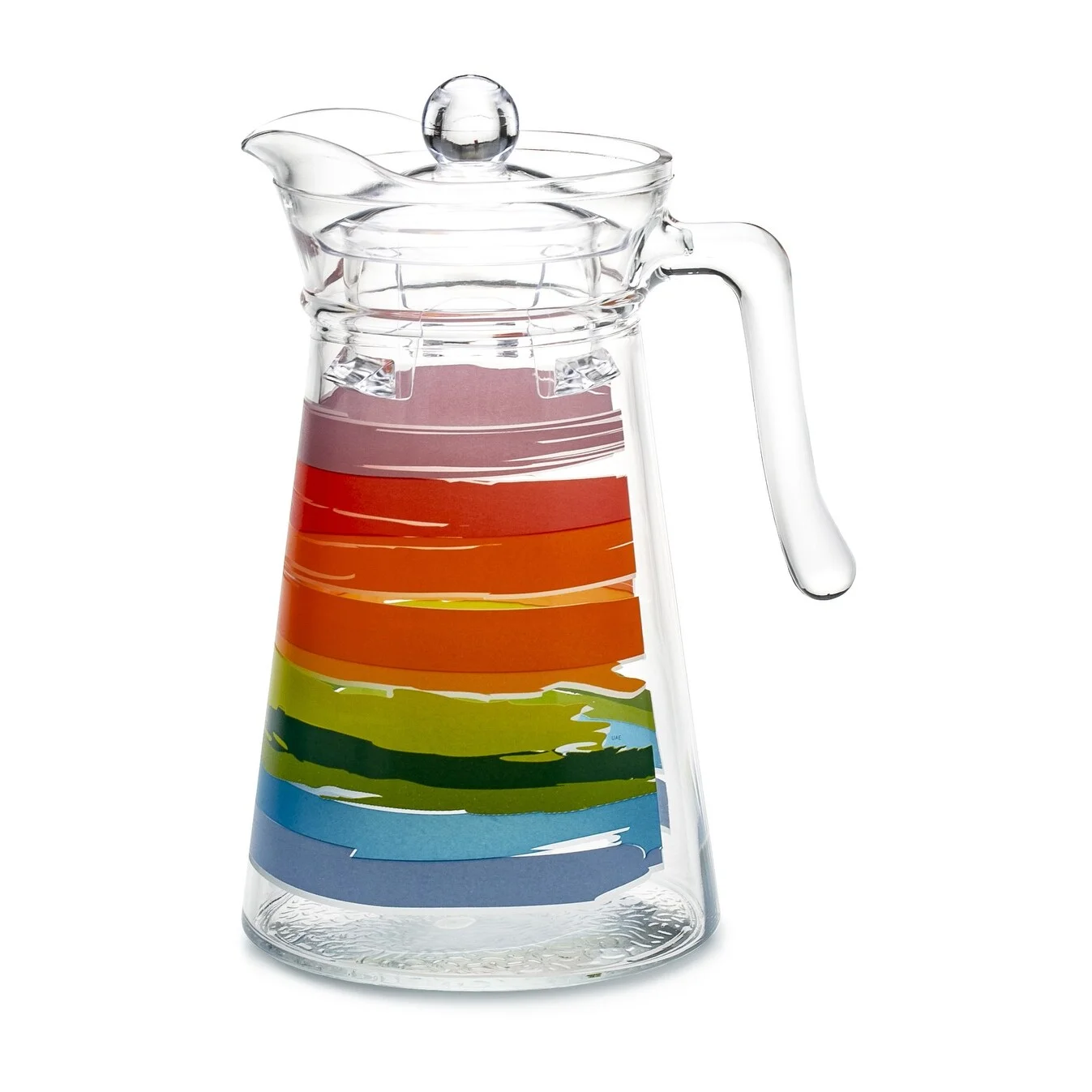 Luminarc  Color Pencil 7 Piece 1.7 Qt Pitcher and Glasses Set for 6