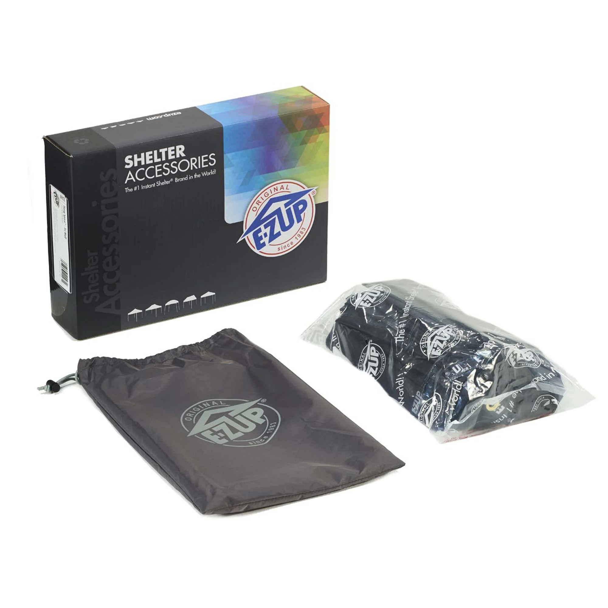 E-Z UP® Hang Space? Tri Wall, White