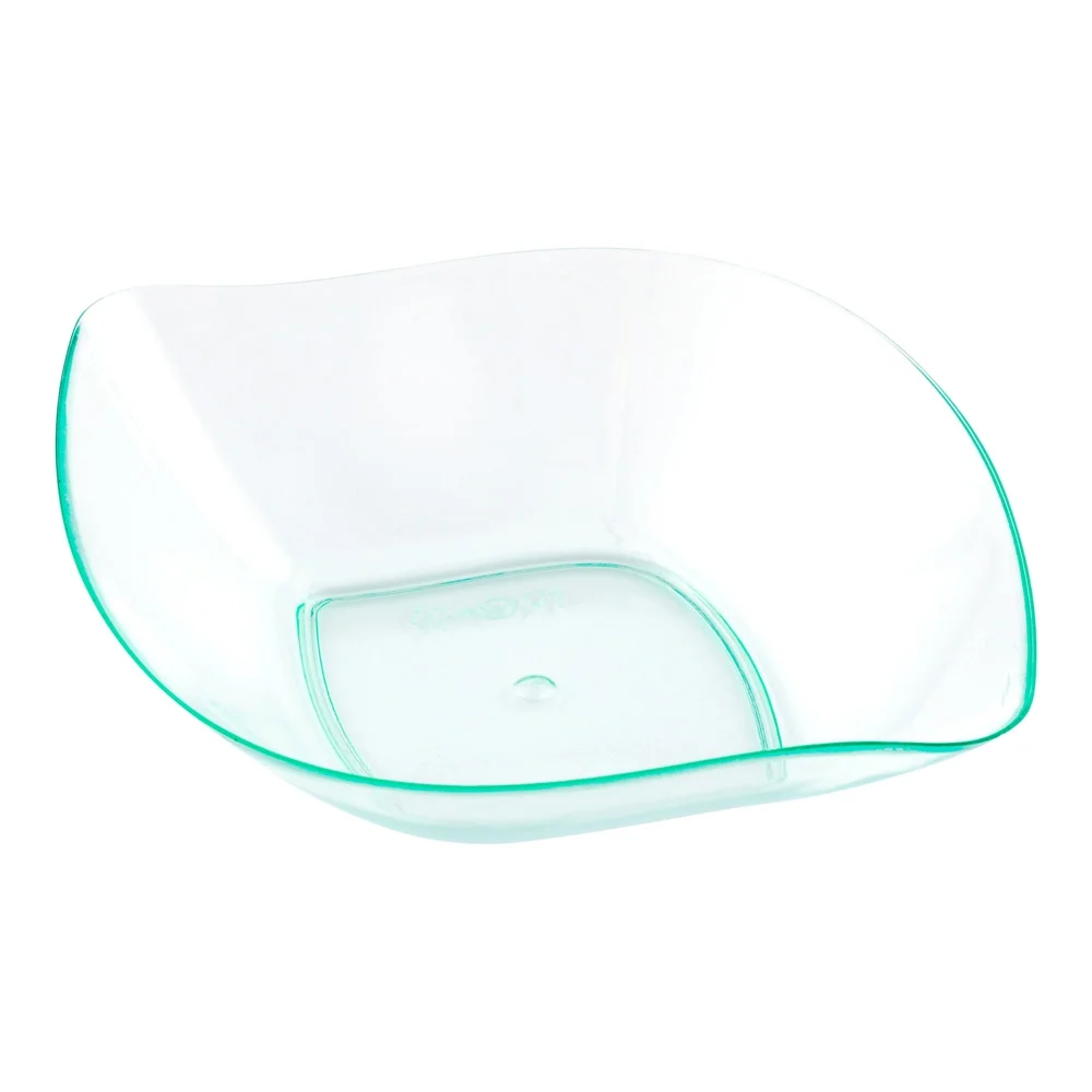 Seagreen Plastic Comma Plate - 3 1/2