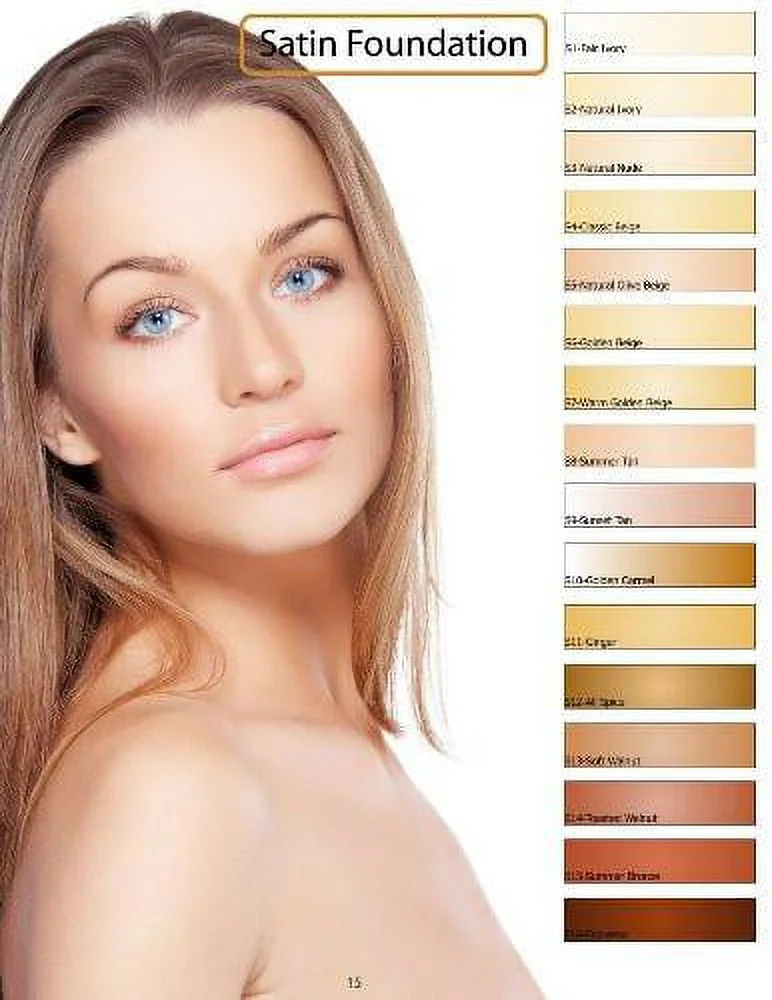 Large Bottle Airbrush Makeup Foundation Satin S7 Warm Golden Beige Water-based Makeup Lasting All Day 0.50 Oz Bottle By Glam Air