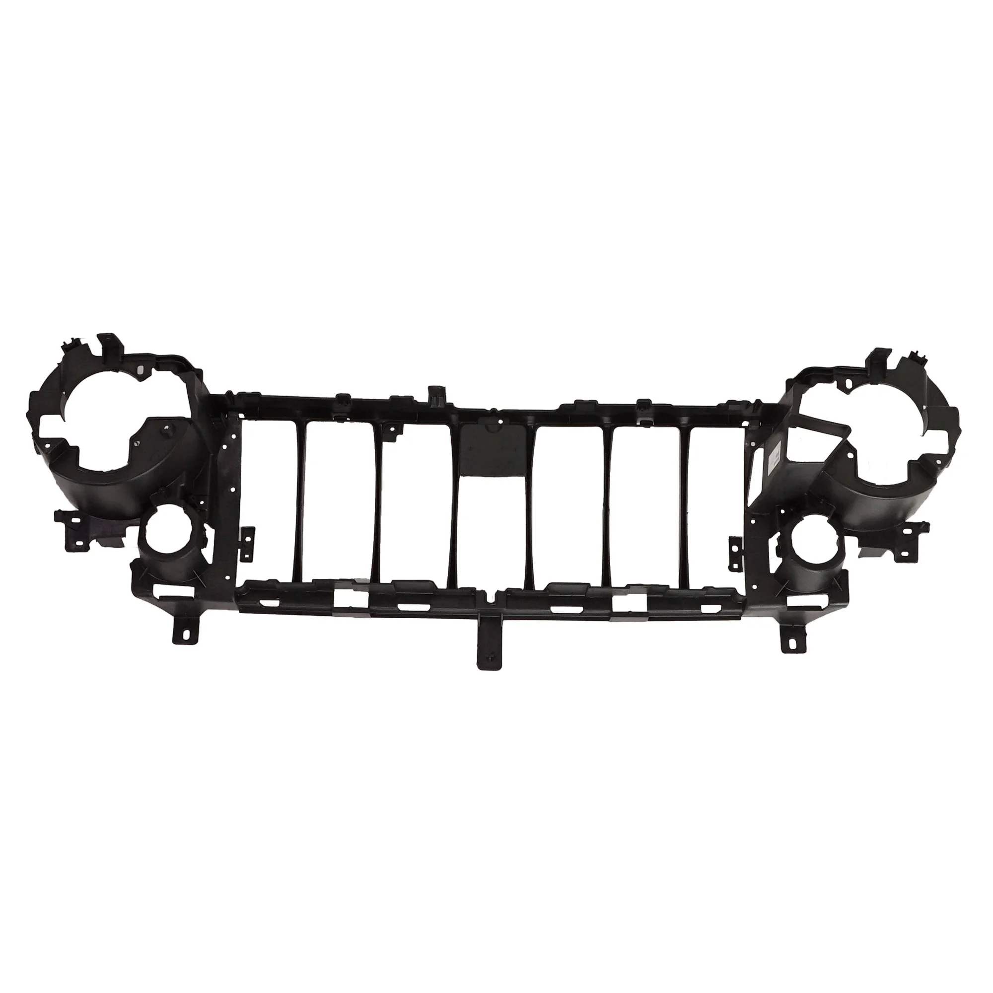 Header Panel Compatible with JEEP LIBERTY 2005-2007 Grille Reinforcement Thermoplastic with Fog Lamps