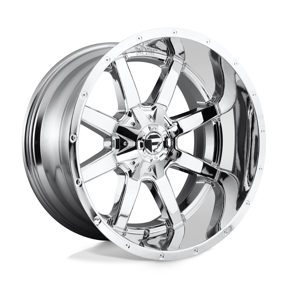 Fuel 1PC Aluminum Rim D536 MAVERICK 18X9in Chrome Plated Finish, D53618908250