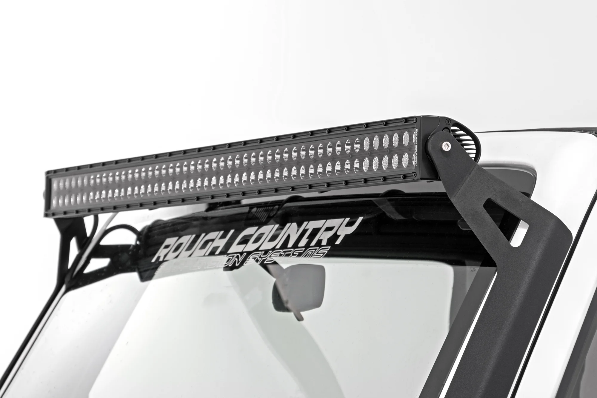 Rough Country Upper Windshield Light Bar Mounts - 70504