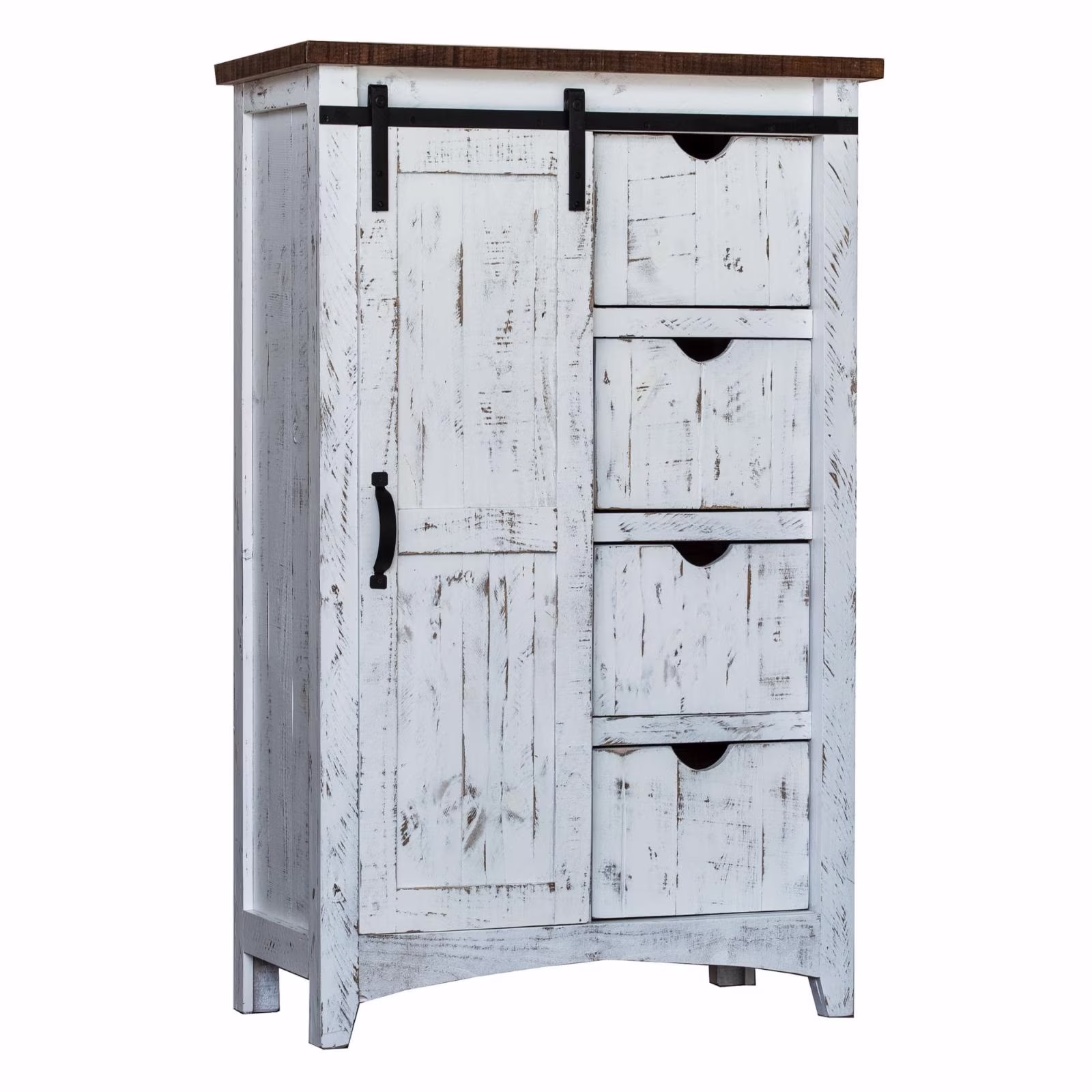 Picket House Furnishings Darby Wardrobe Chest in White