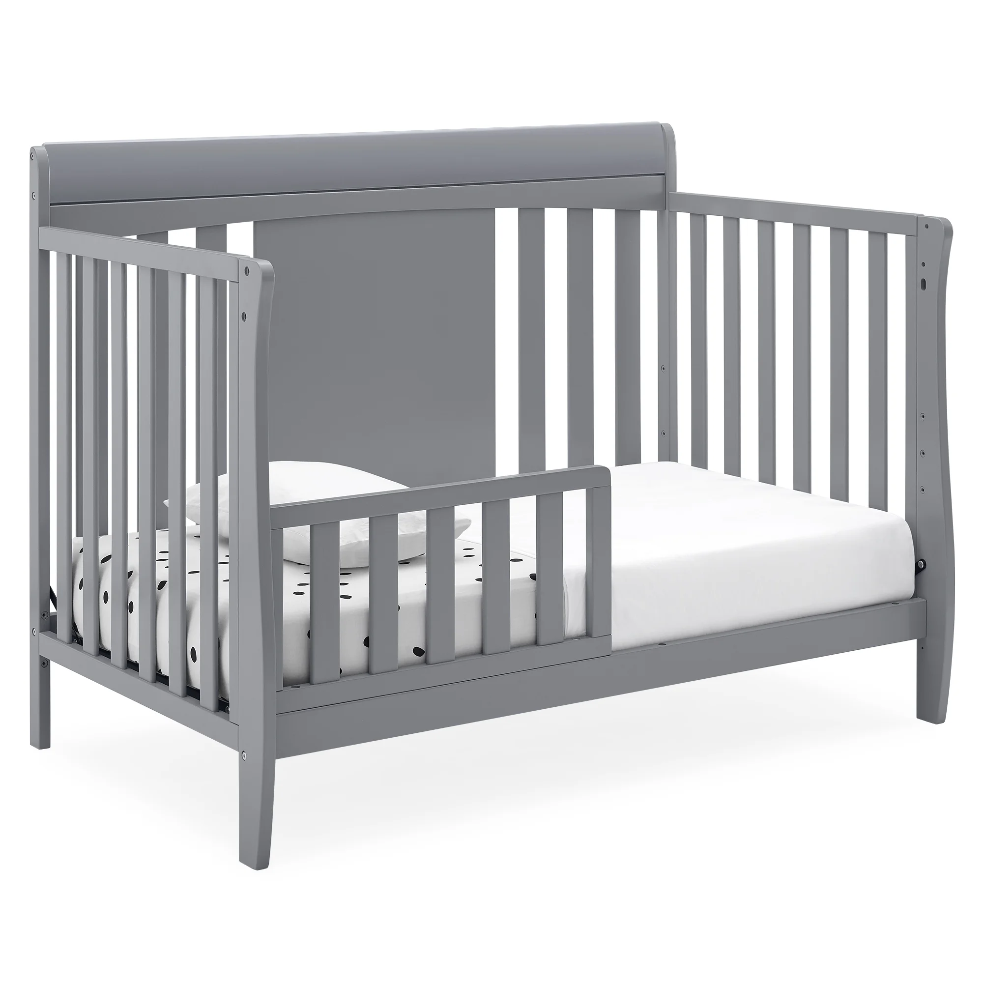 Delta Children Richmond 6-in-1 Convertible Baby Crib, Grey