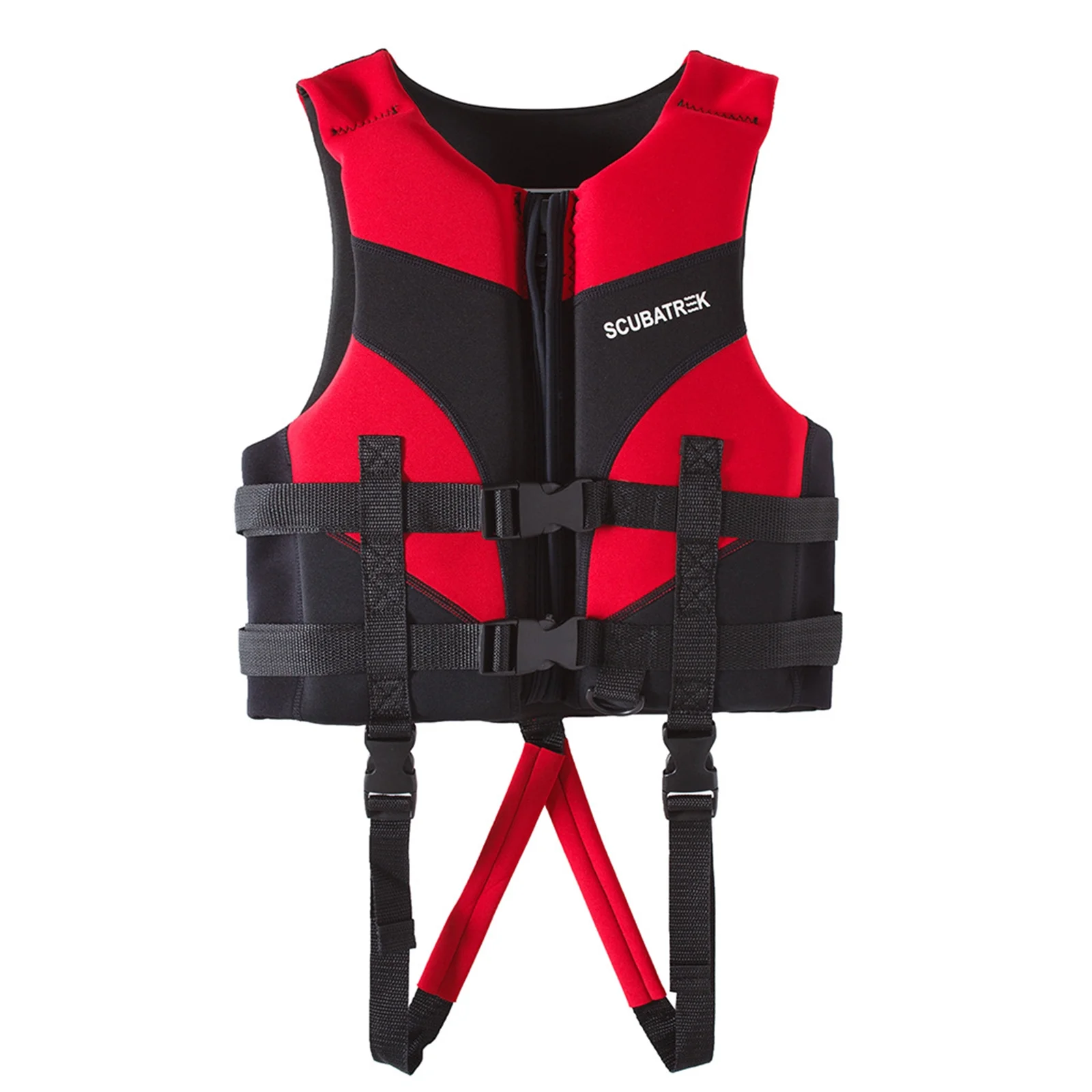 Binpure Children Foam Life Jacket Contrast Color Wearable Float Row for Pool