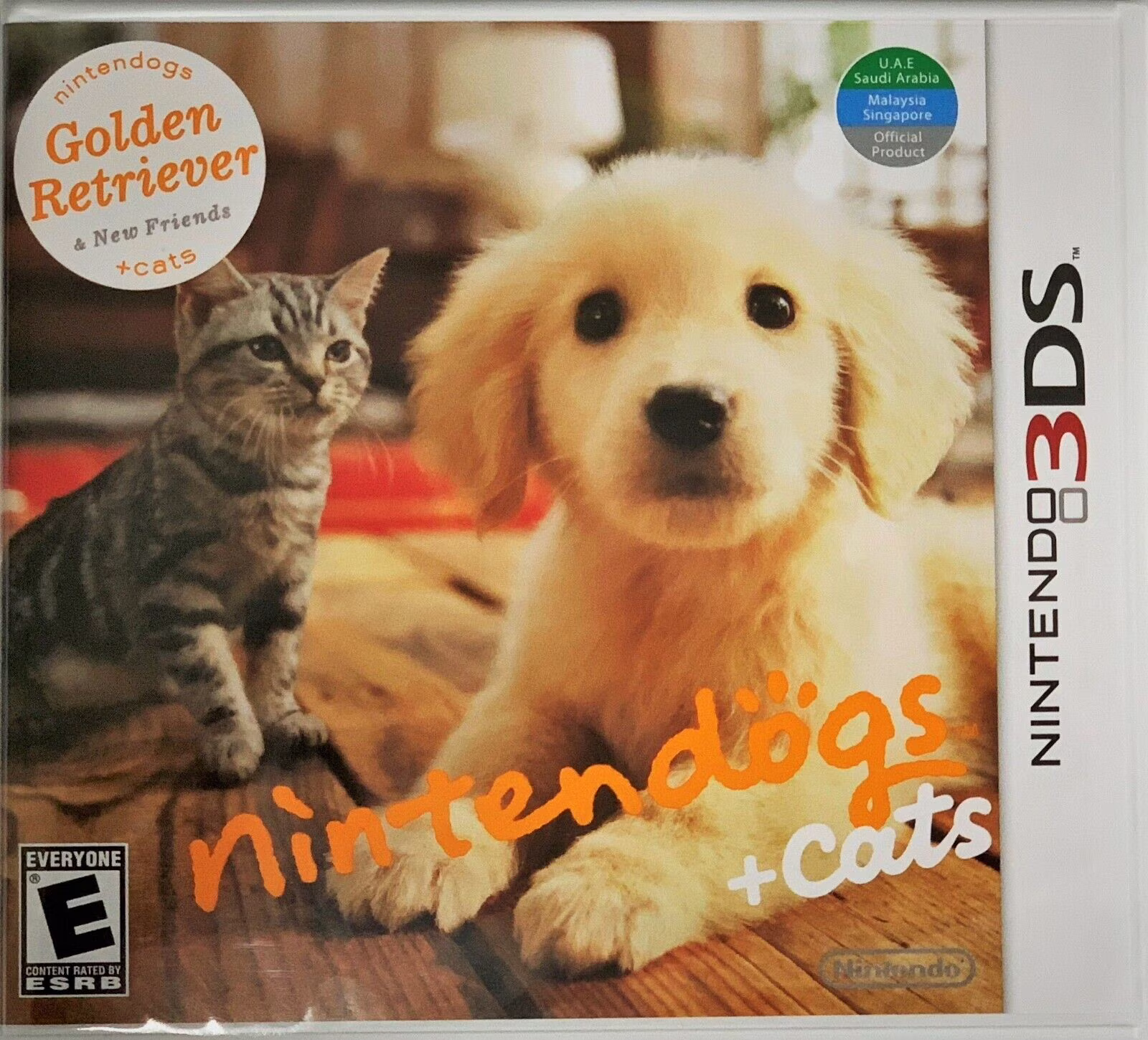 Nintendogs + Cats: Golden Retriever and New Friends (World Edition)