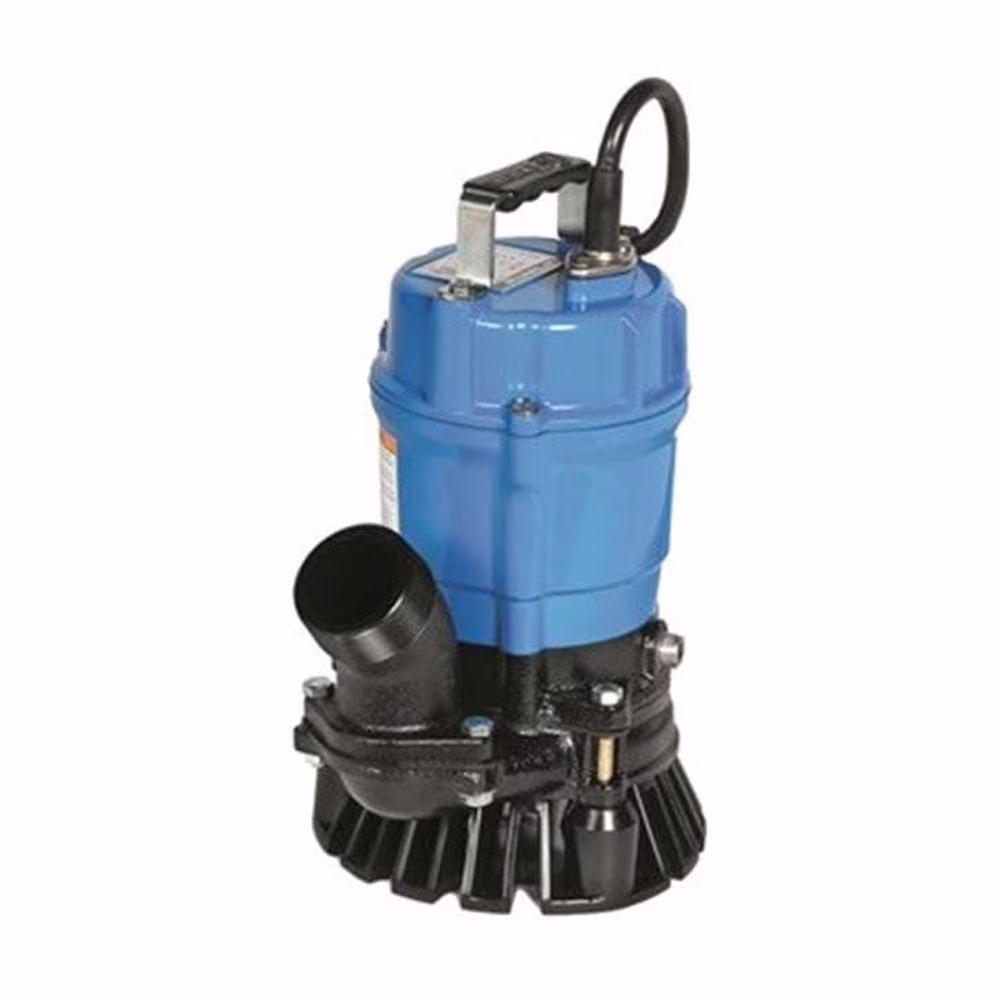 Tsurumi HS2.4S Manual Electric Semi Vortex Submersible Trash Single Phase Pump