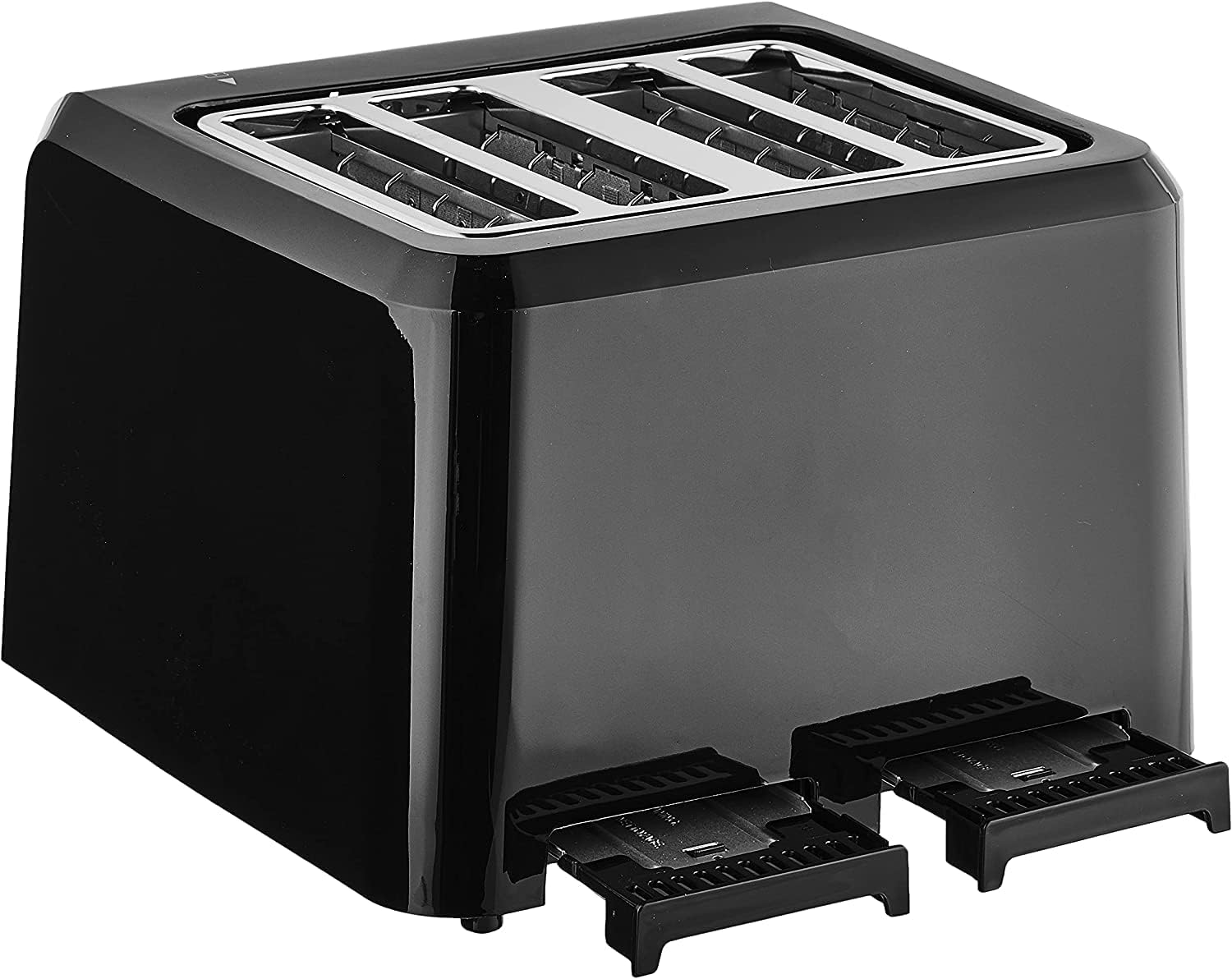 Open Box Cuisinart CPT-142BK 4-Slice Compact Plastic Toaster - Black