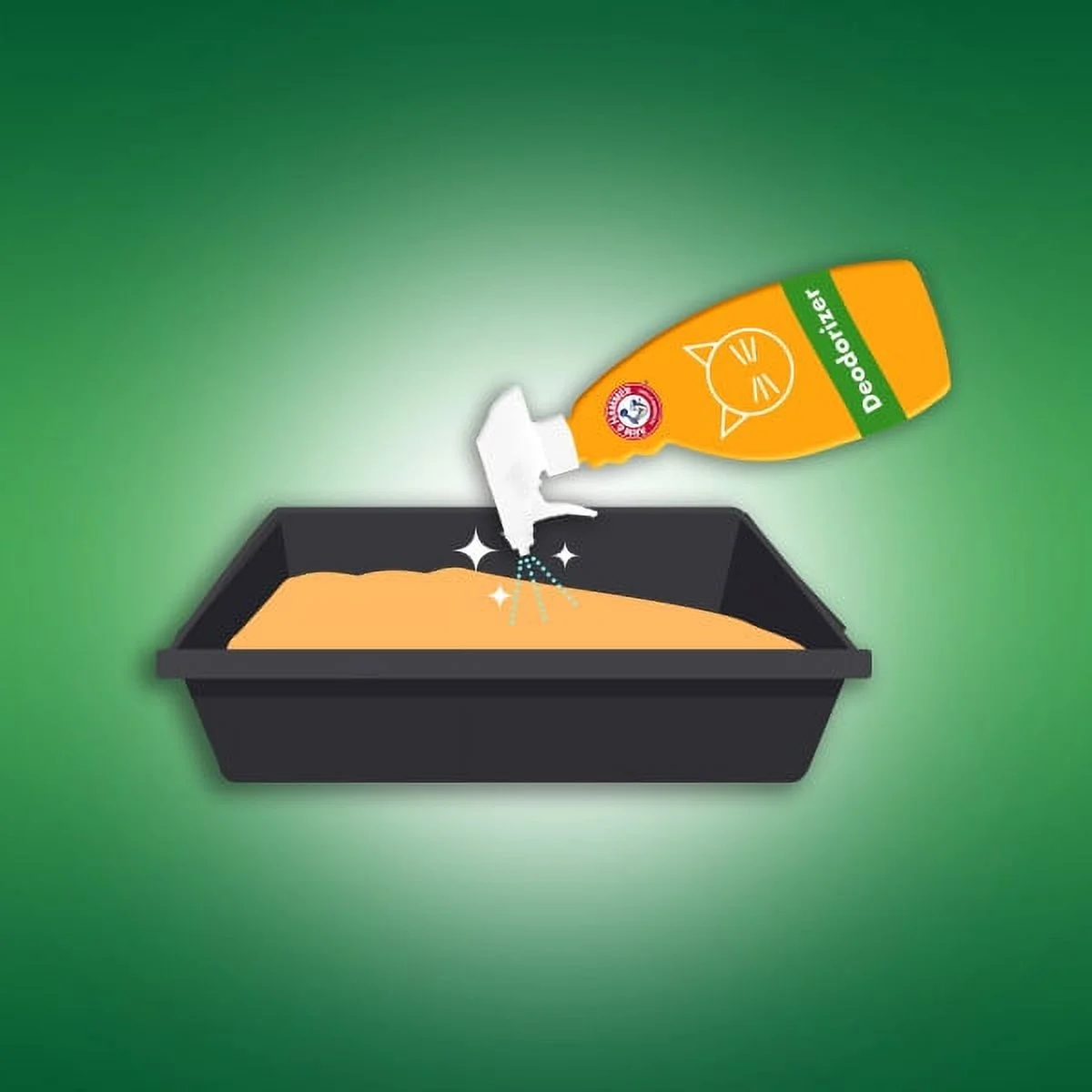 Arm & Hammer Mutli-Cat Strength Daily Litter Fragrance Booster, 21.5 Fluid Ounces - Pack of 5