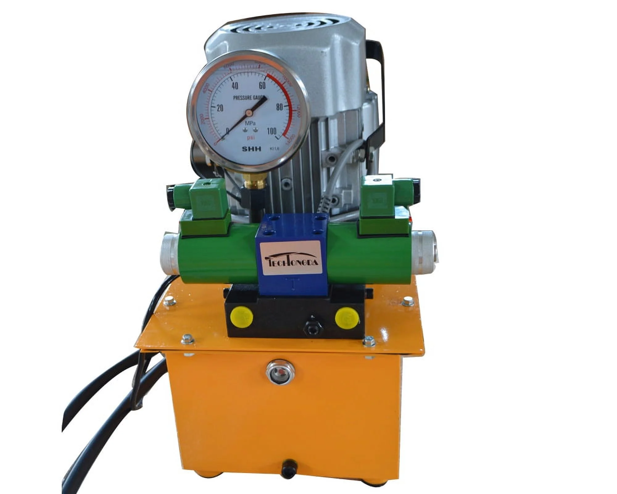 INTSUPERMAI Electric Hydraulic Pump Double Solenoid Valve