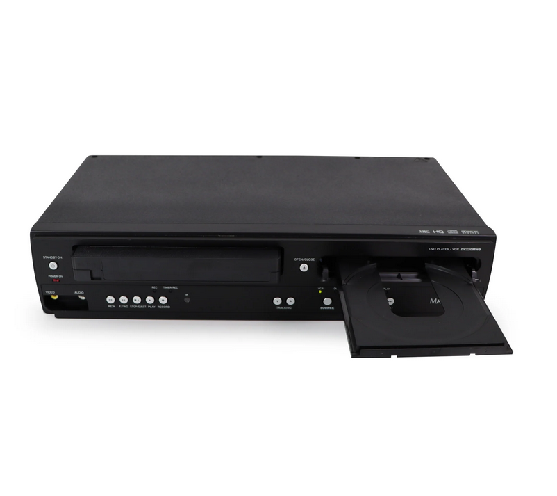 Magnavox DV220MW9 DVD/VCR Combo (Used) with Remote, Manual, AV Cables and HDMI Converter