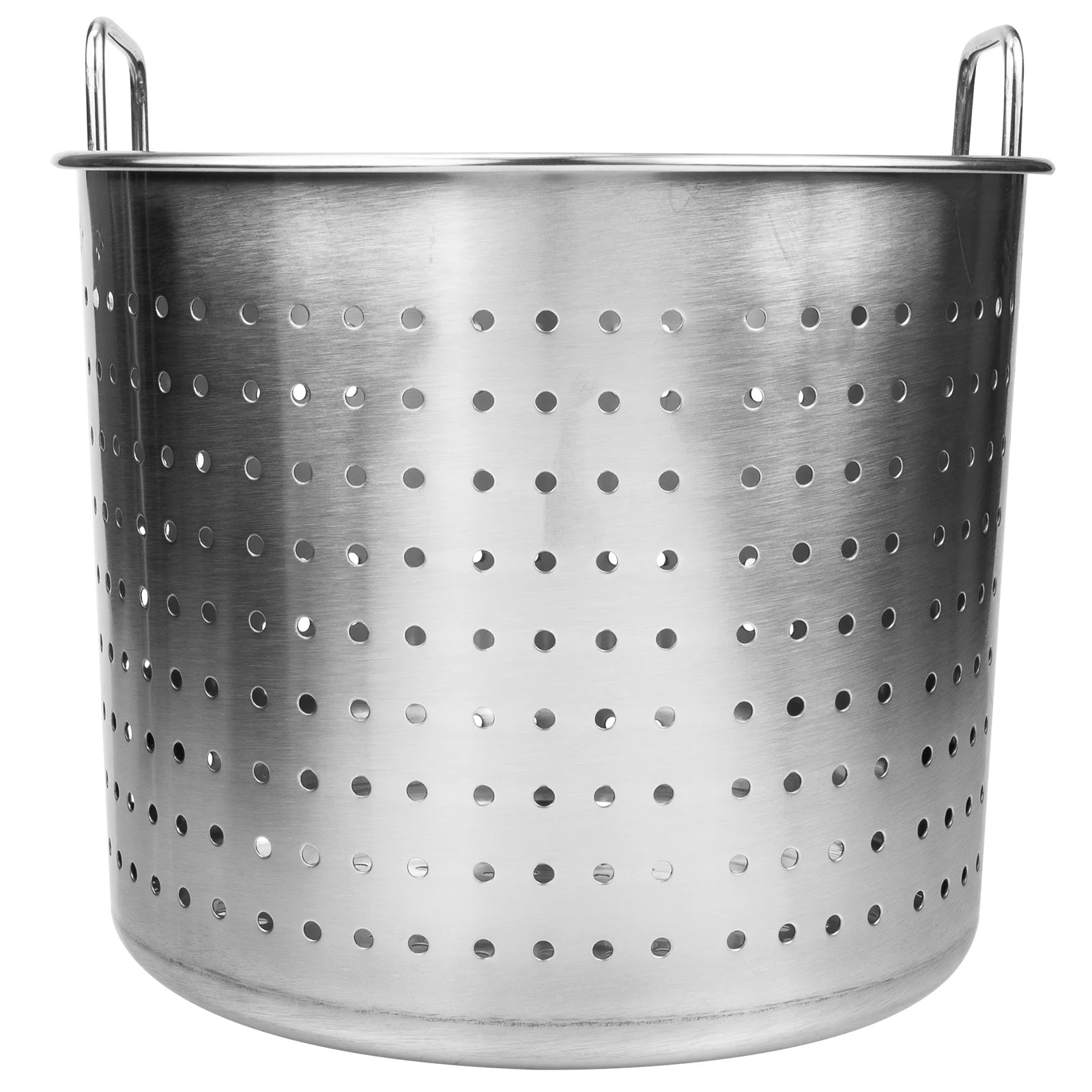 Stainless Steel Bucket Seafood Stew Pot Stainless Steel Leaky Bucket Crawfish Leaky Boiler