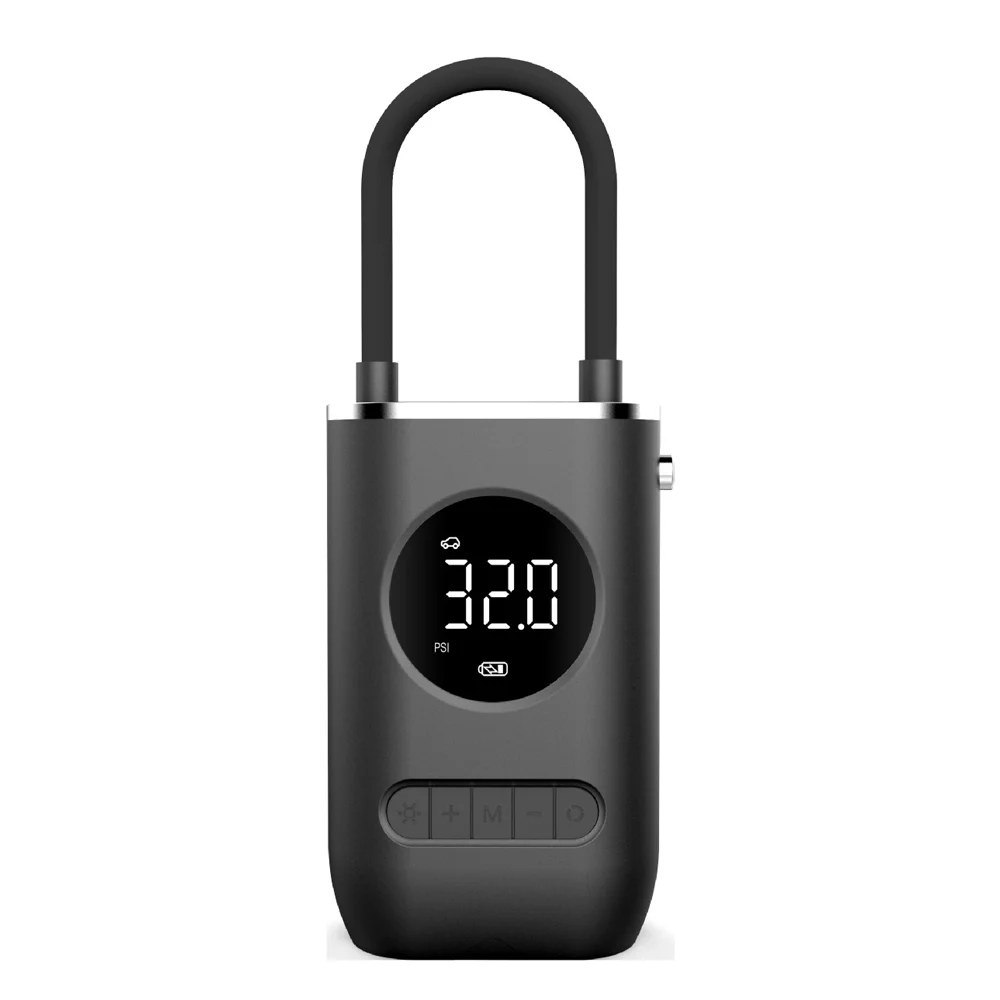 Mini Car Air Pump 150PSI Cordless Air Compressor Portable Electric Tire Inflator with LED Light Auto-Off Function for Car Motorcycle Tires Balls