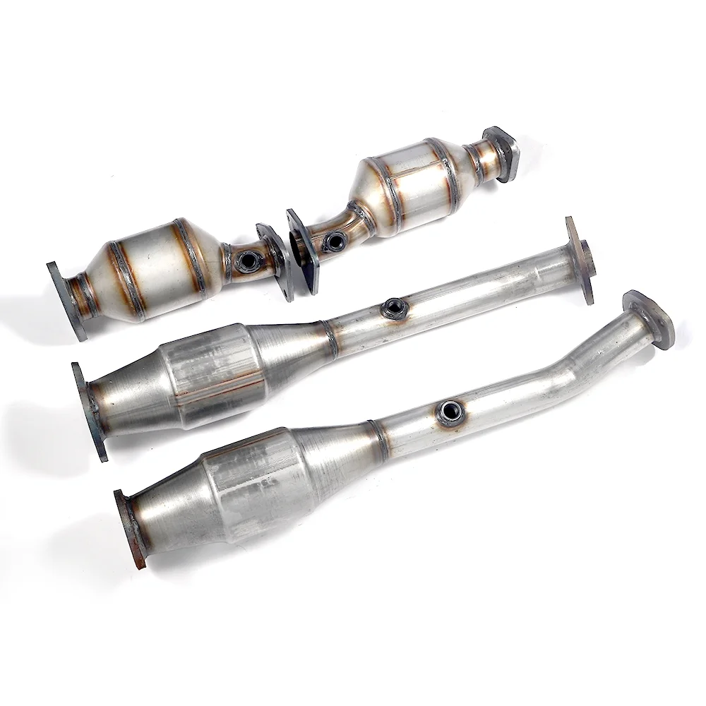 JahyElec Stainless Steel Catalytic Converter Kit 16399,16400,16467 - Fits Nissan 4.0L Frontier, Xterra, Pathfinder 2005-17