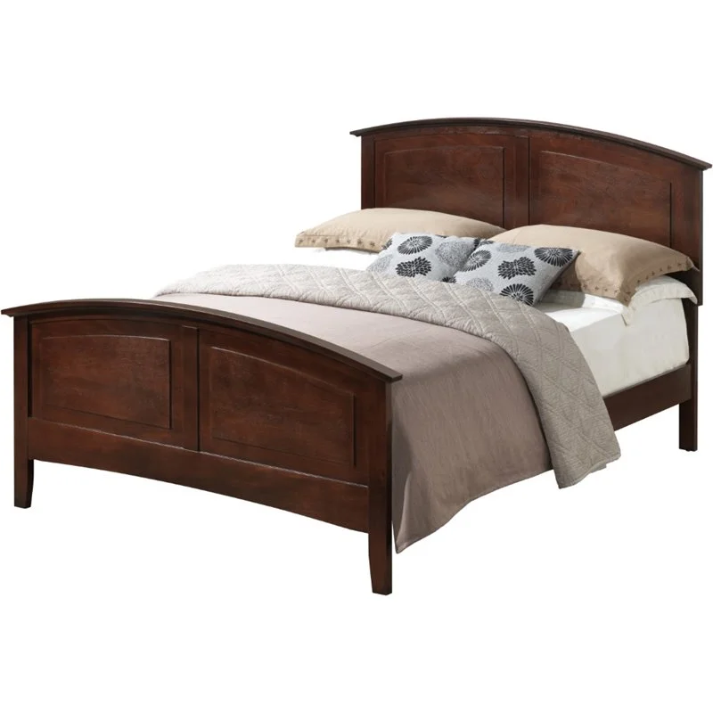 Home Square 3-Piece Set with King Bed 5-Drawer Chest & 3-Drawer Nightstand