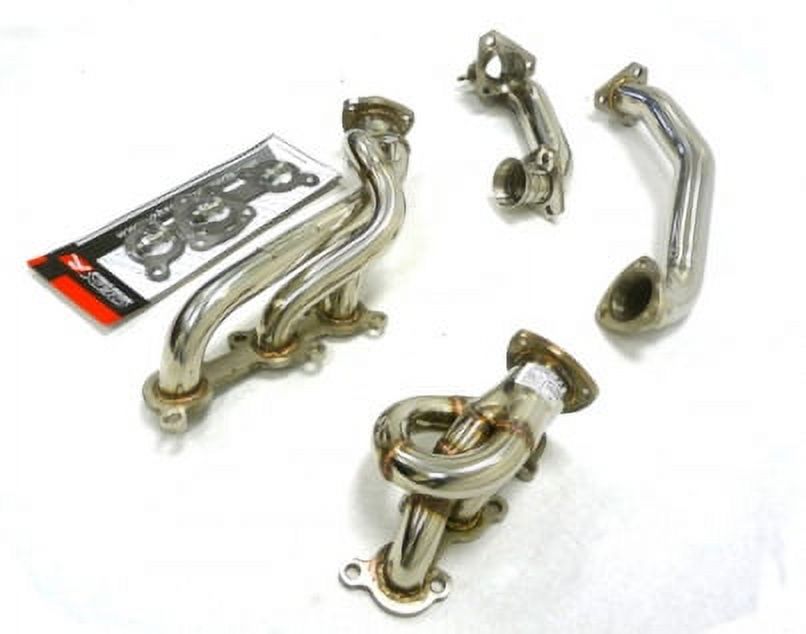 OBX's header fitment for 1996 through 2002 Toyota 4Runner 1995 thru 2004 Tacoma 1995 thru 1998 T100 V6 5VZ-FE