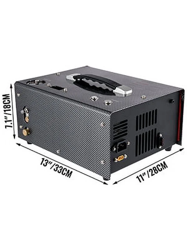 BENTISM PCP Air Compressor PCP Compressor 12V 4500Psi PCP Air Rifle Pump Auto-stop