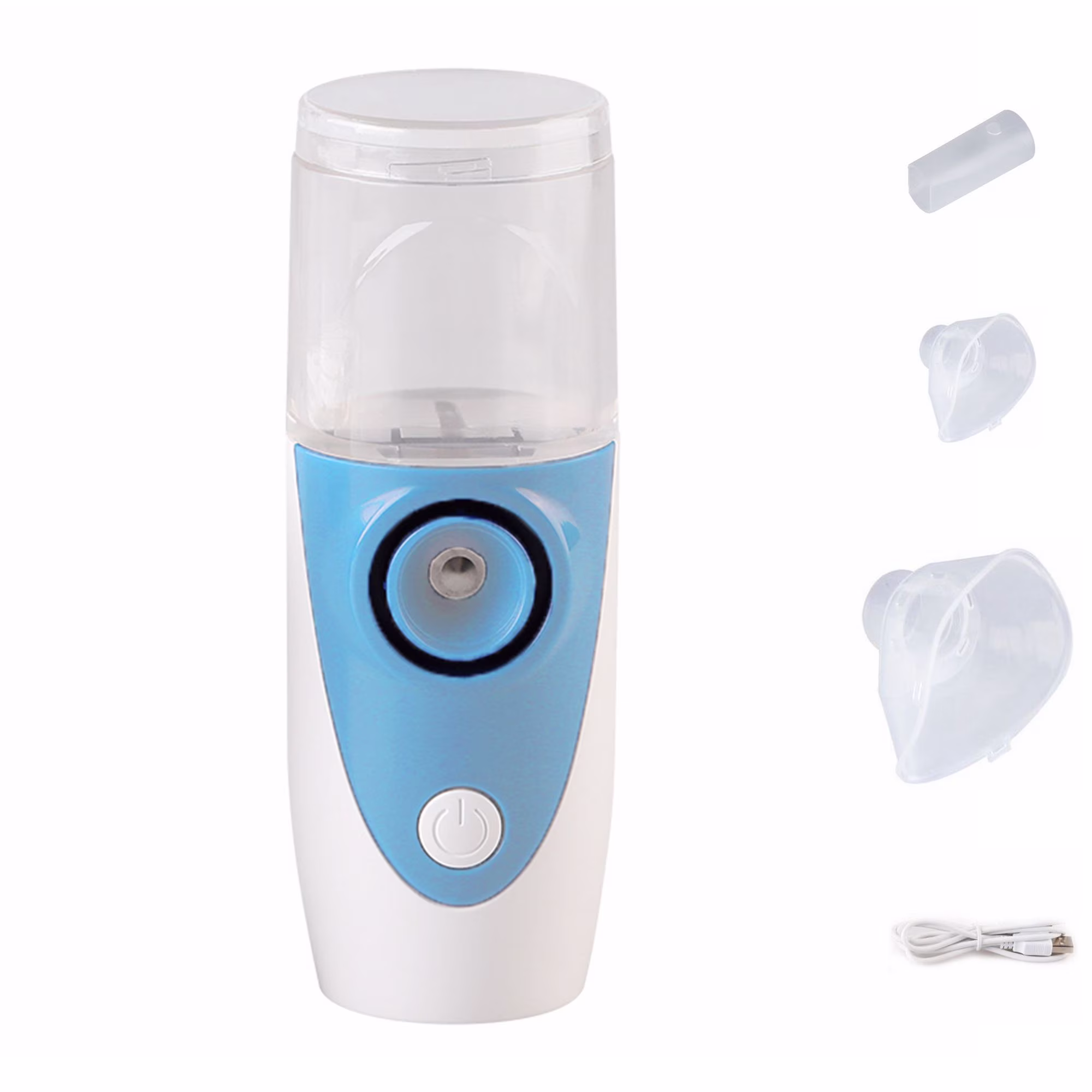 Mericonn Portable Humidifiers Machine USB Rechargeable Blue