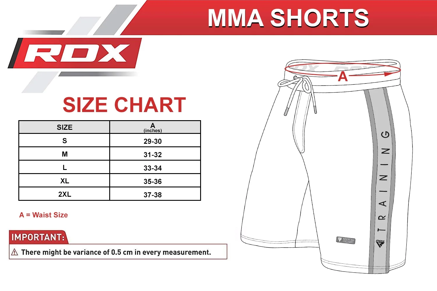 RDX MMA Shorts for Training and Kick boxing, Aura Trunks for Bodybuilding, Cage Fighting, Muay Thai, BJJ Grappling and Combat Sports, Workout Clothing with Drawstring for Martial Arts, Gym