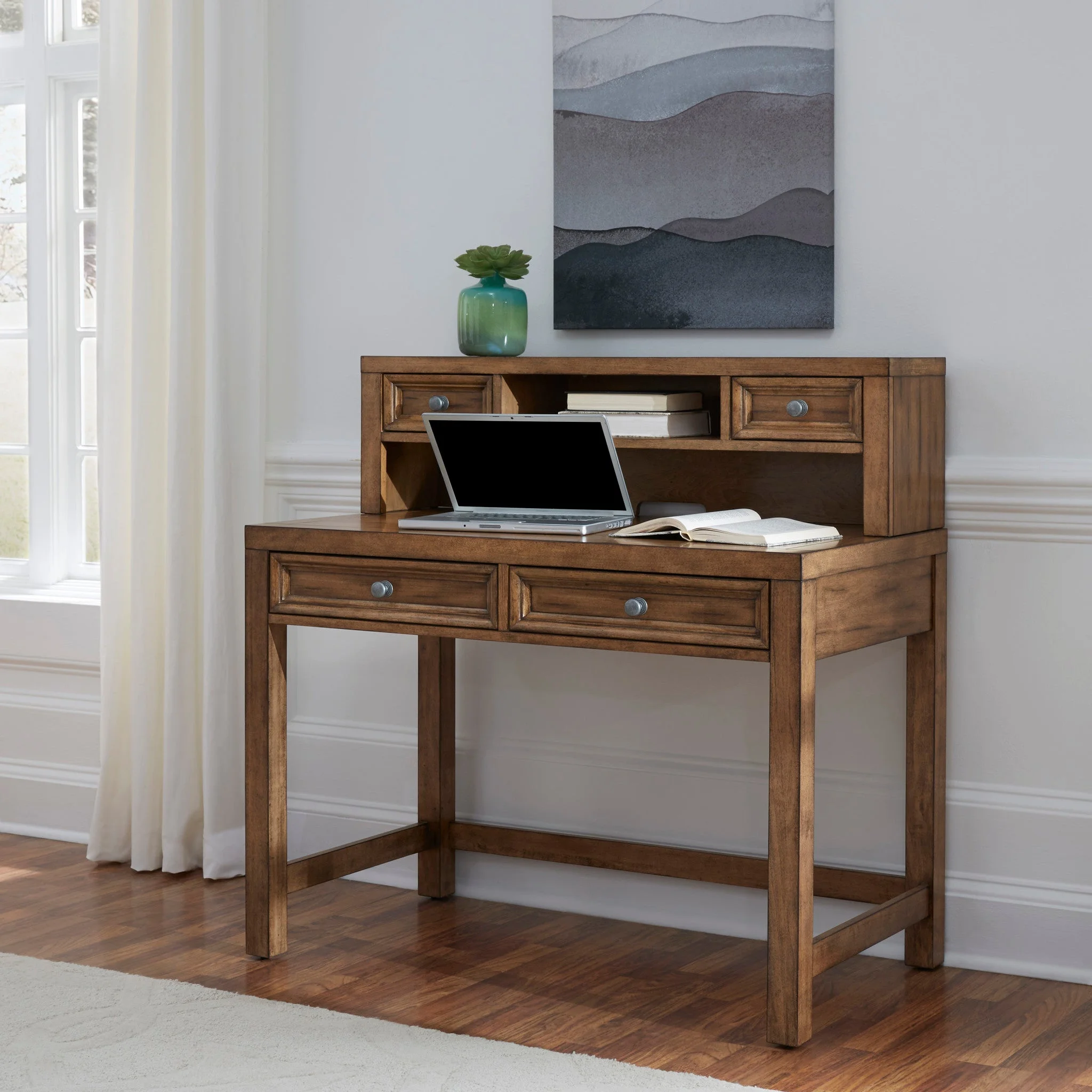 homestyles Sedona Desk with Hutch by
