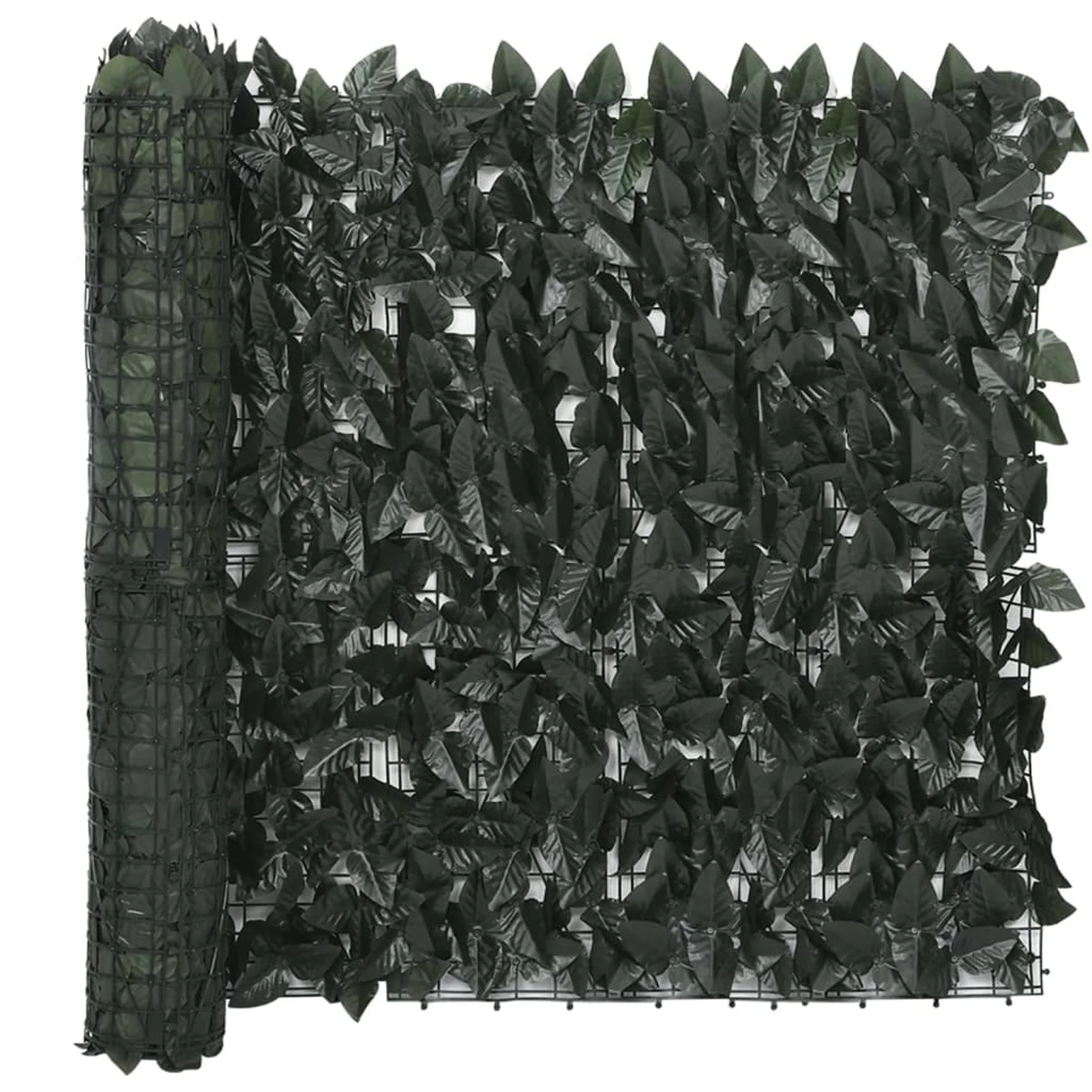 Suzicca Balcony Screen with Dark Green Leaves 236.2