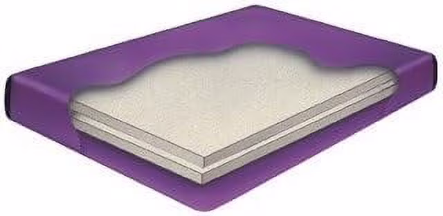 California King/King 70% Waveless Hardside (Wood Frame) Waterbed Mattress, Includes Heavy Duty Liner